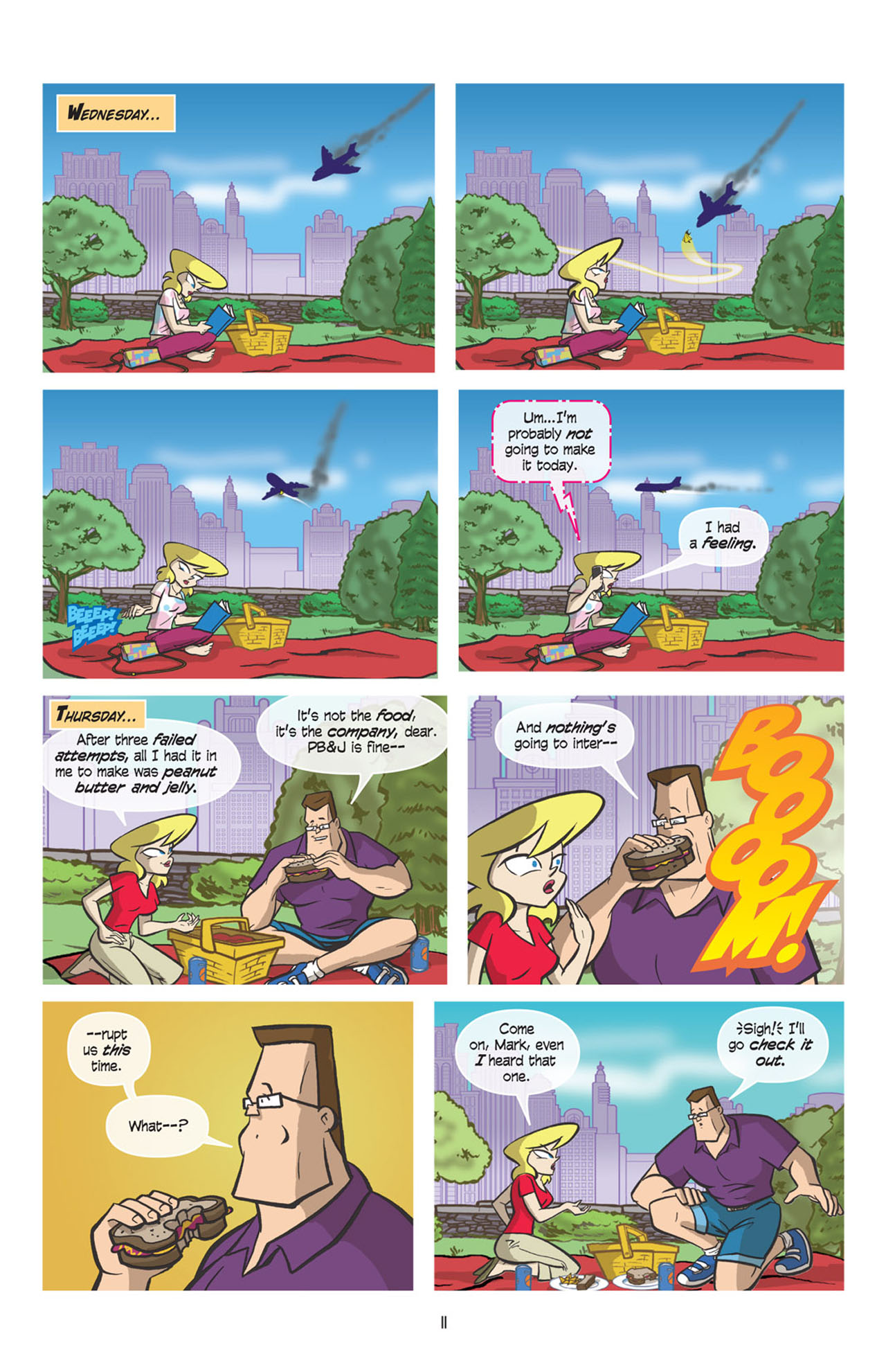 Read online Love and Capes comic -  Issue #5 - 12