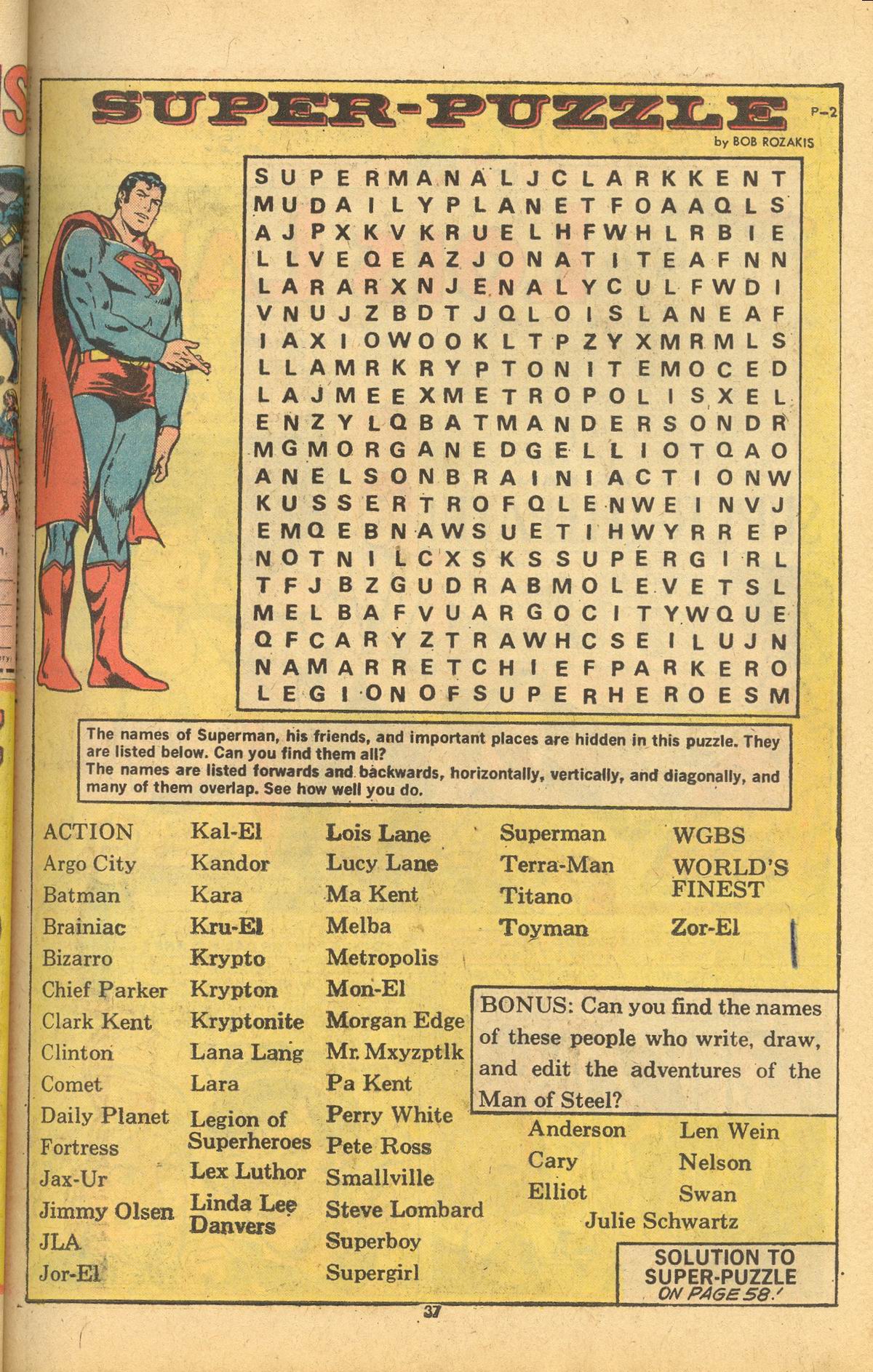 Read online The Superman Family comic -  Issue #168 - 38