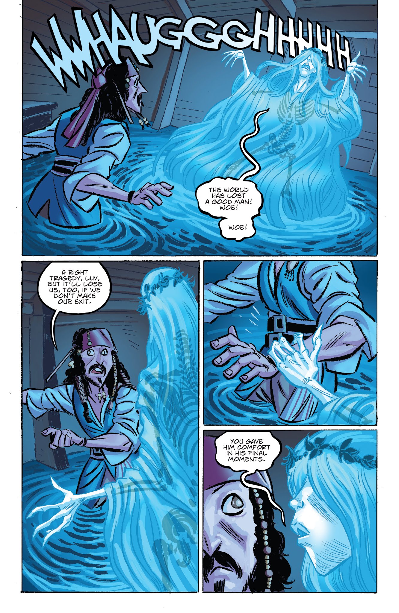 Read online Disney Pirates of the Caribbean comic -  Issue #3 - 8