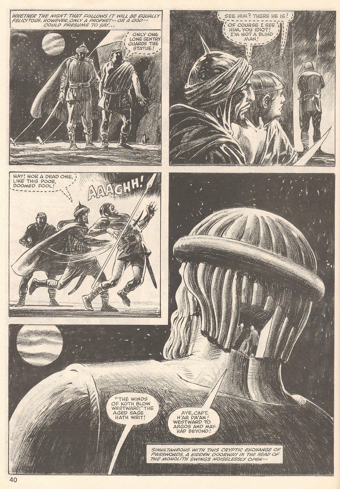 Read online The Savage Sword Of Conan comic -  Issue #80 - 40
