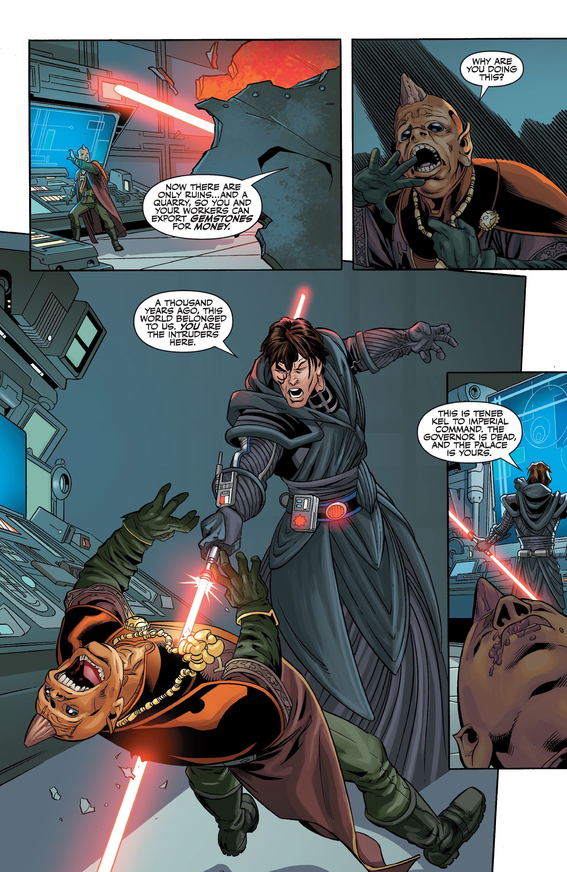 Read online Star Wars Legends: The Old Republic - Epic Collection comic -  Issue # TPB 4 (Part 1) - 11