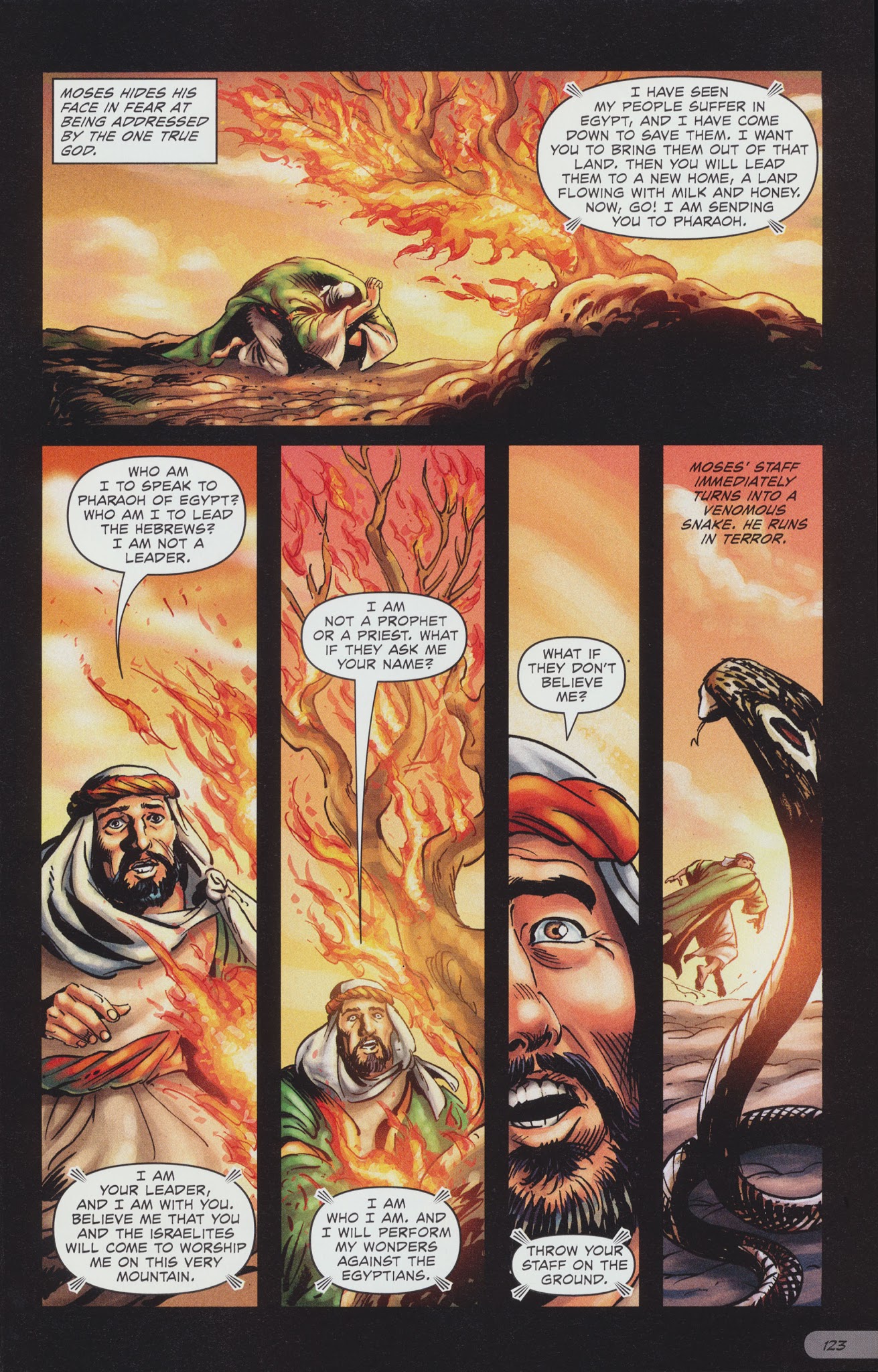 Read online The Action Bible comic -  Issue # TPB 1 - 127
