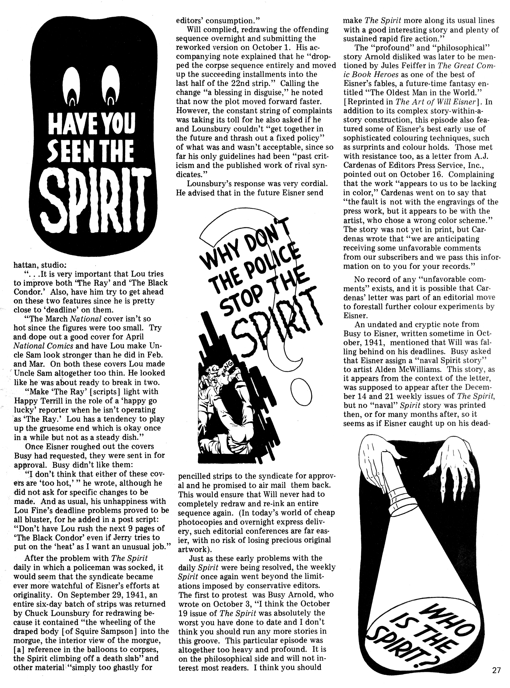 Read online Will Eisner's Quarterly comic -  Issue #5 - 29