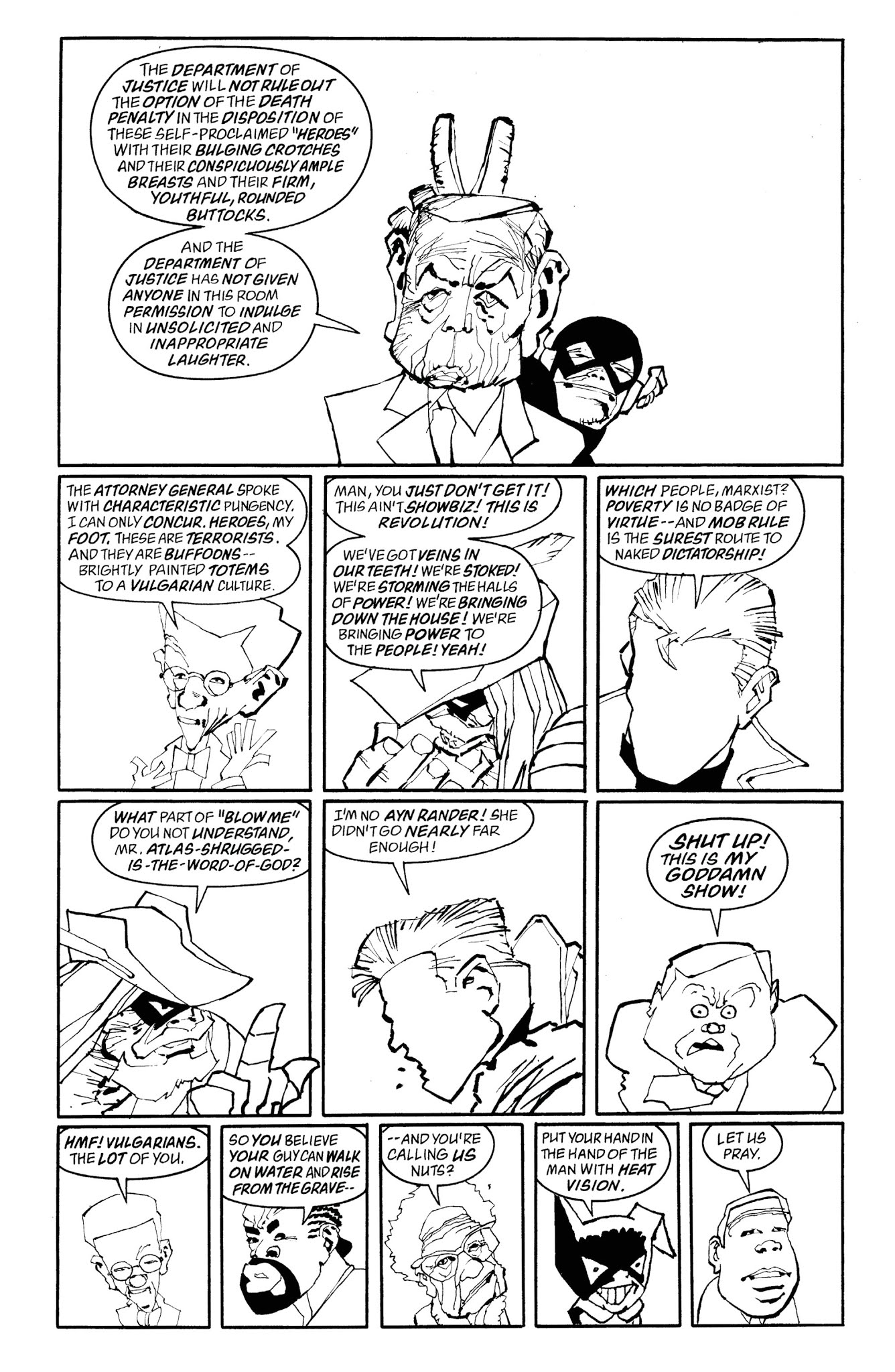 Read online Batman Noir: The Dark Knight Strikes Again comic -  Issue # TPB (Part 3) - 30