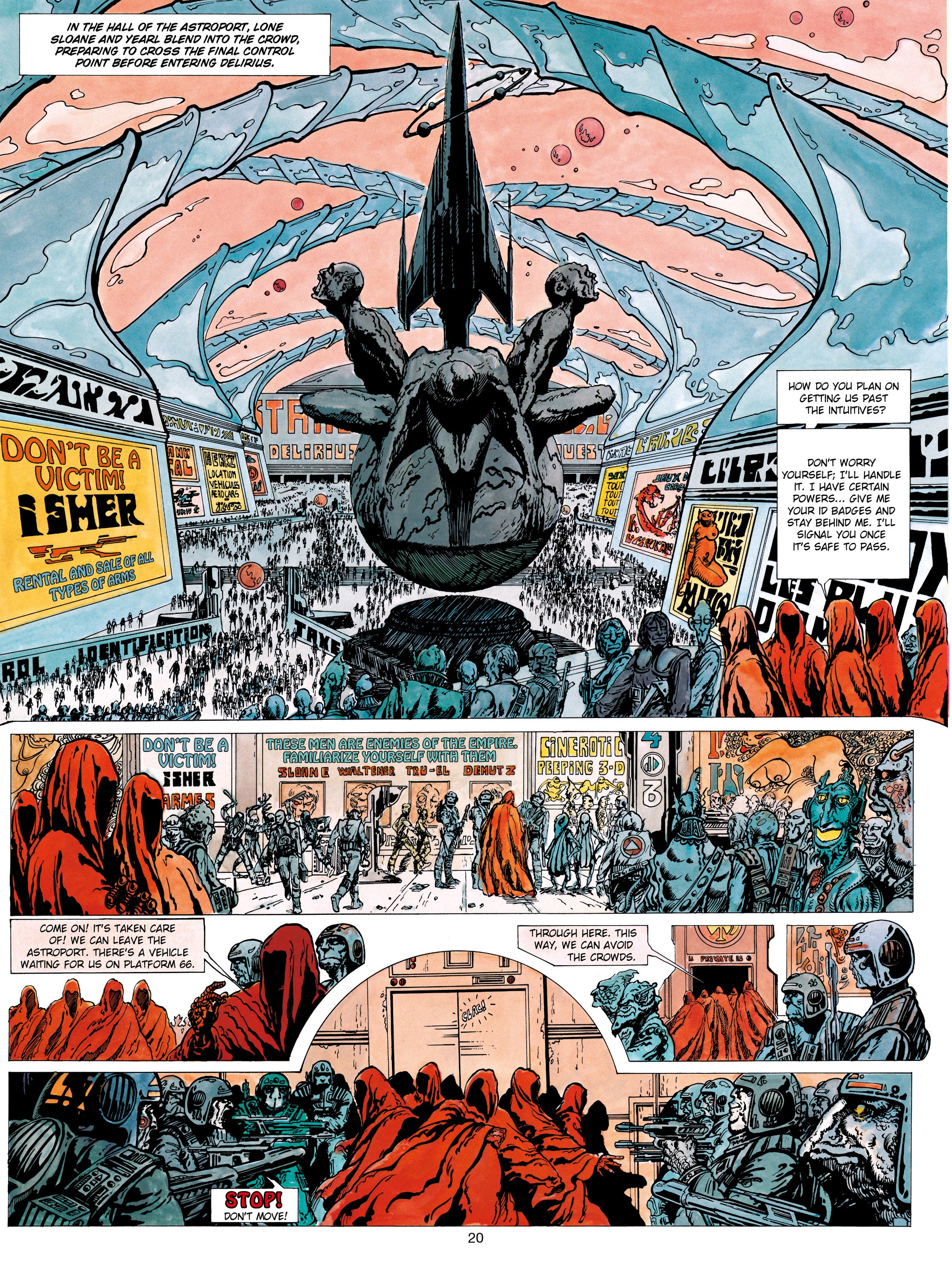 Read online Lone Sloane: Delirius comic -  Issue # Full - 18