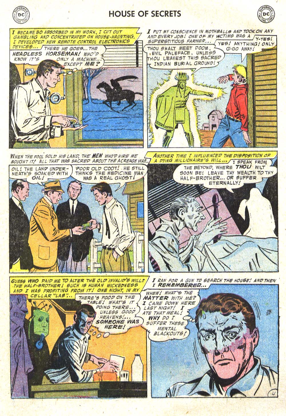 Read online House of Secrets (1956) comic -  Issue #4 - 21