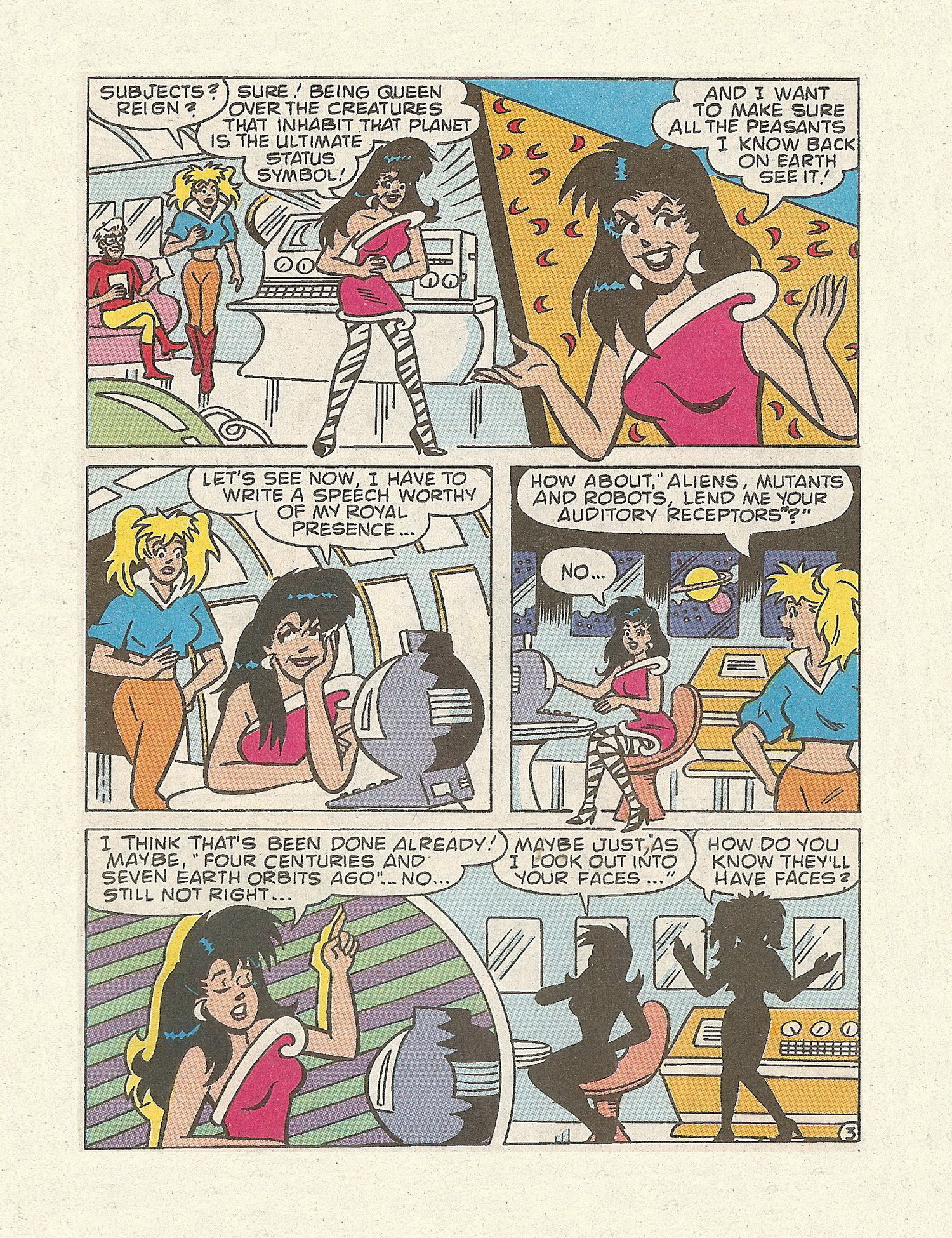 Read online Betty and Veronica Digest Magazine comic -  Issue #72 - 87