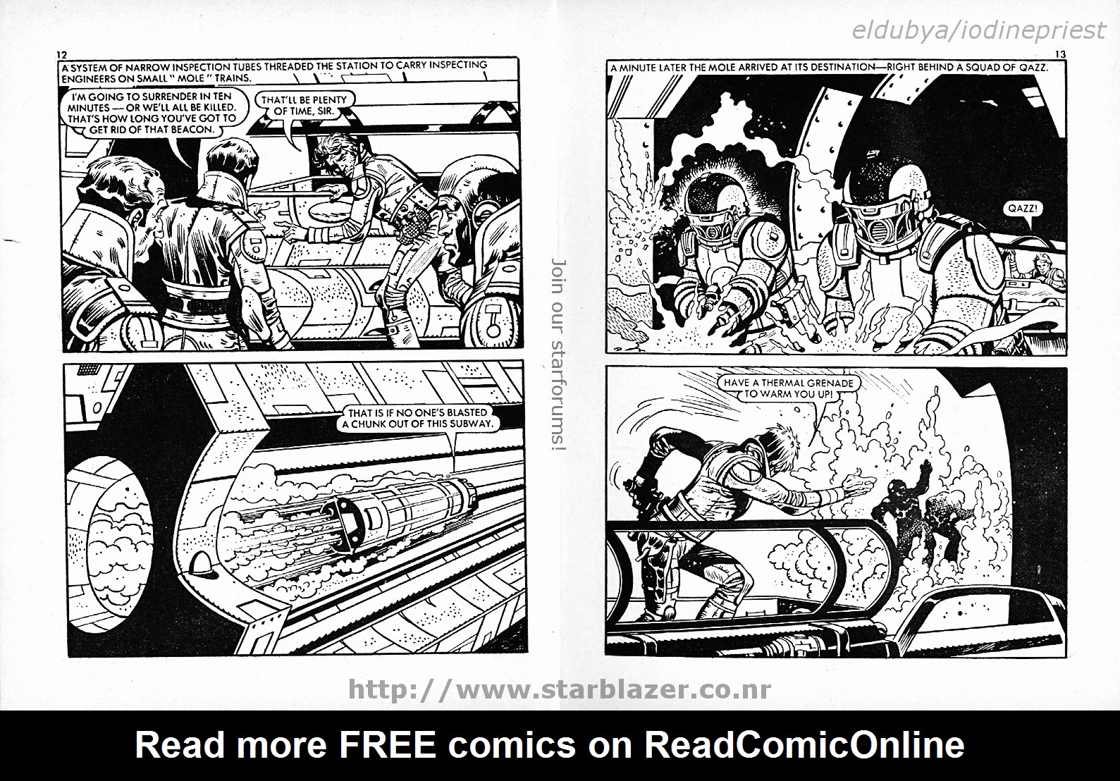 Read online Starblazer comic -  Issue #104 - 8