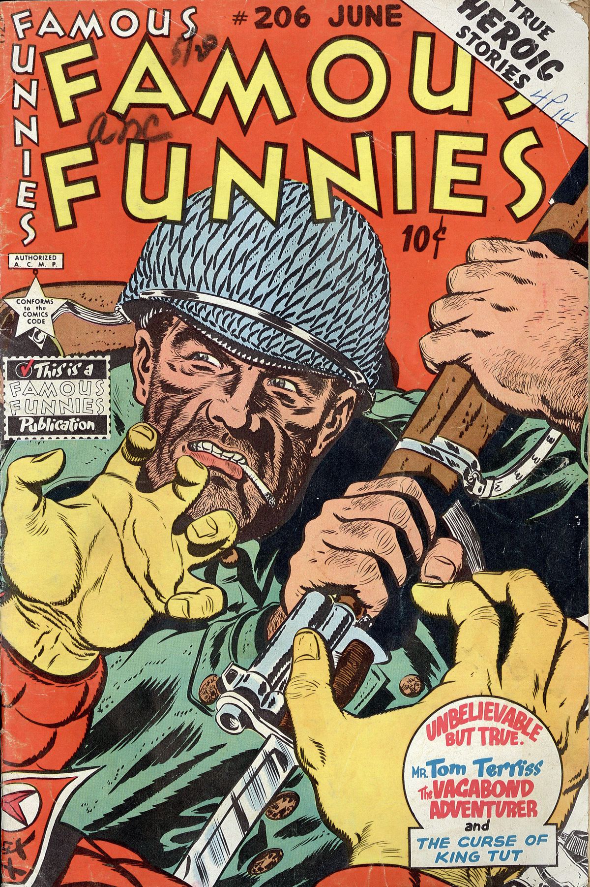 Read online Famous Funnies comic -  Issue #206 - 1