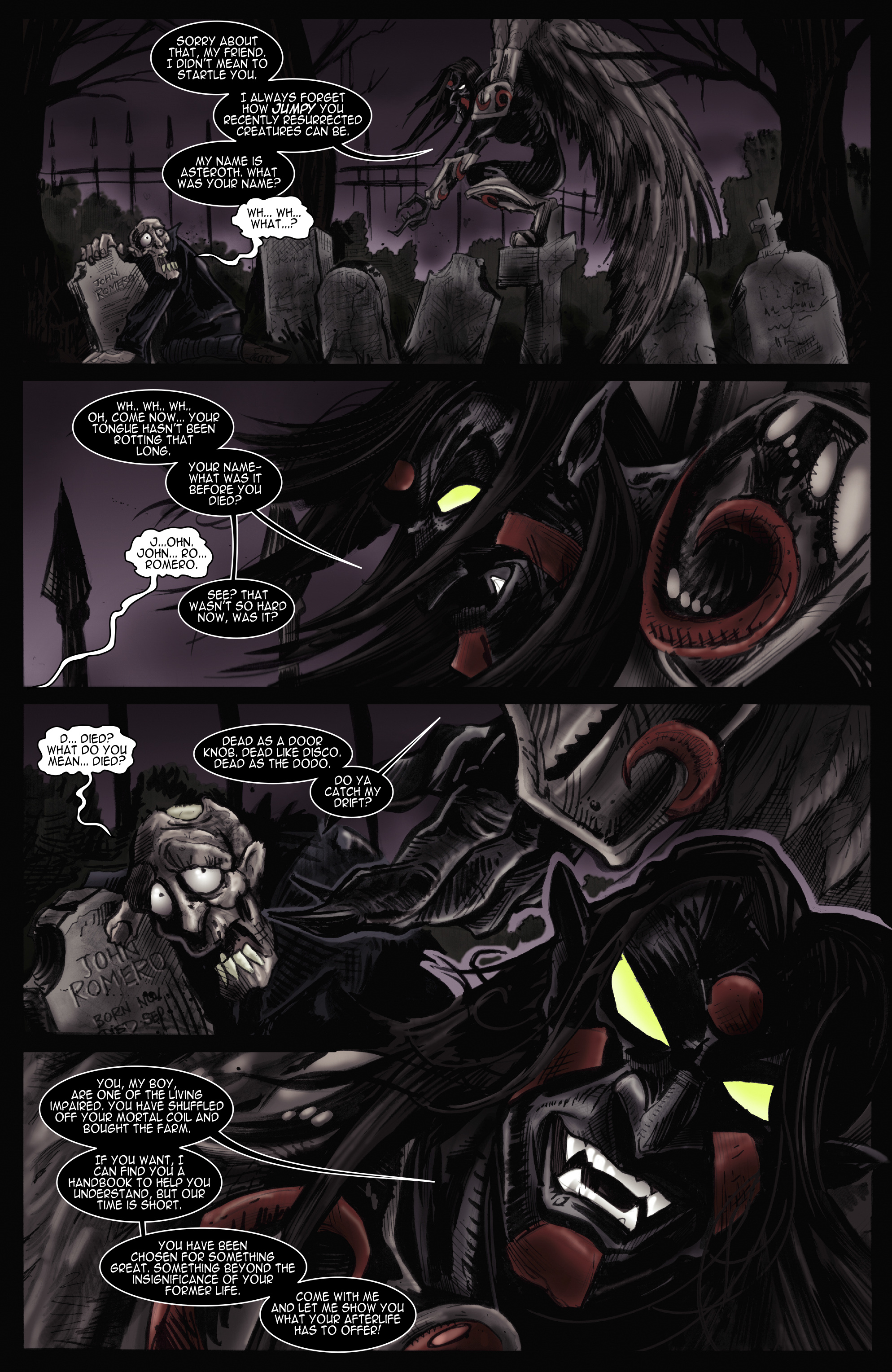 Read online The Living Corpse: Exhumed comic -  Issue #2 - 7