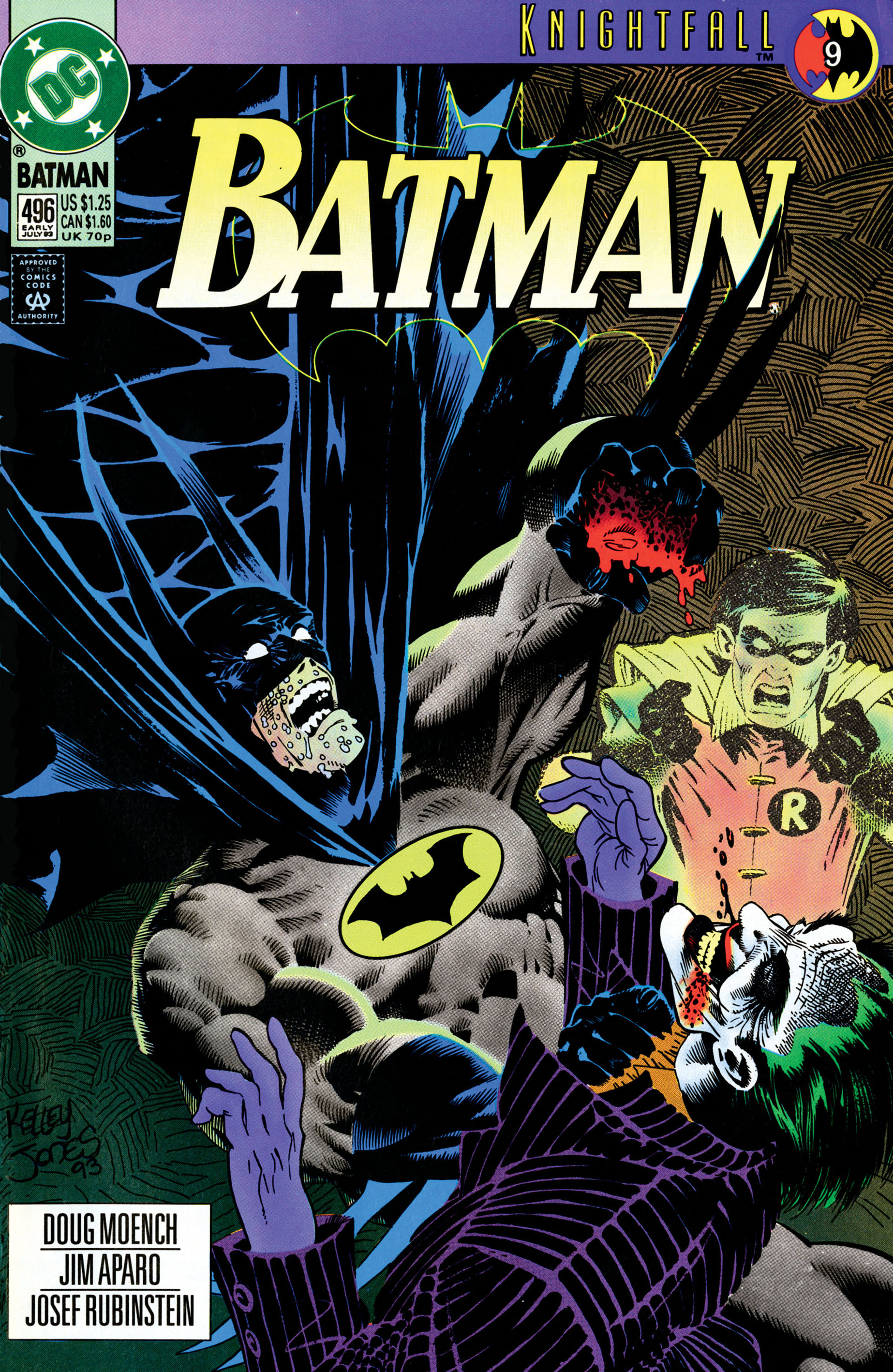 Read online Batman (1940) comic -  Issue #496 - 1