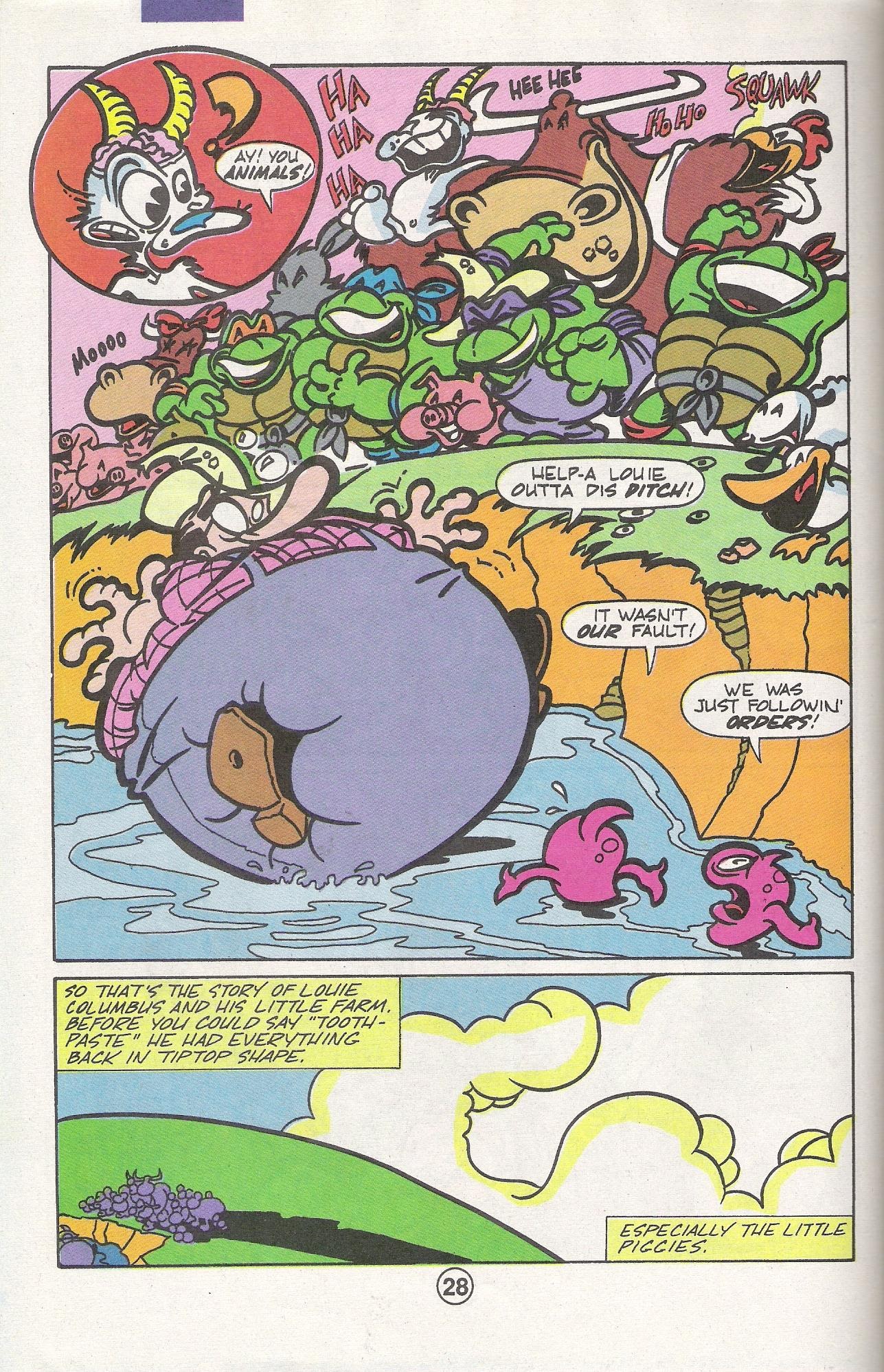 Read online Teenage Mutant Ninja Turtles Adventures (1989) comic -  Issue # _Special 4 - 62