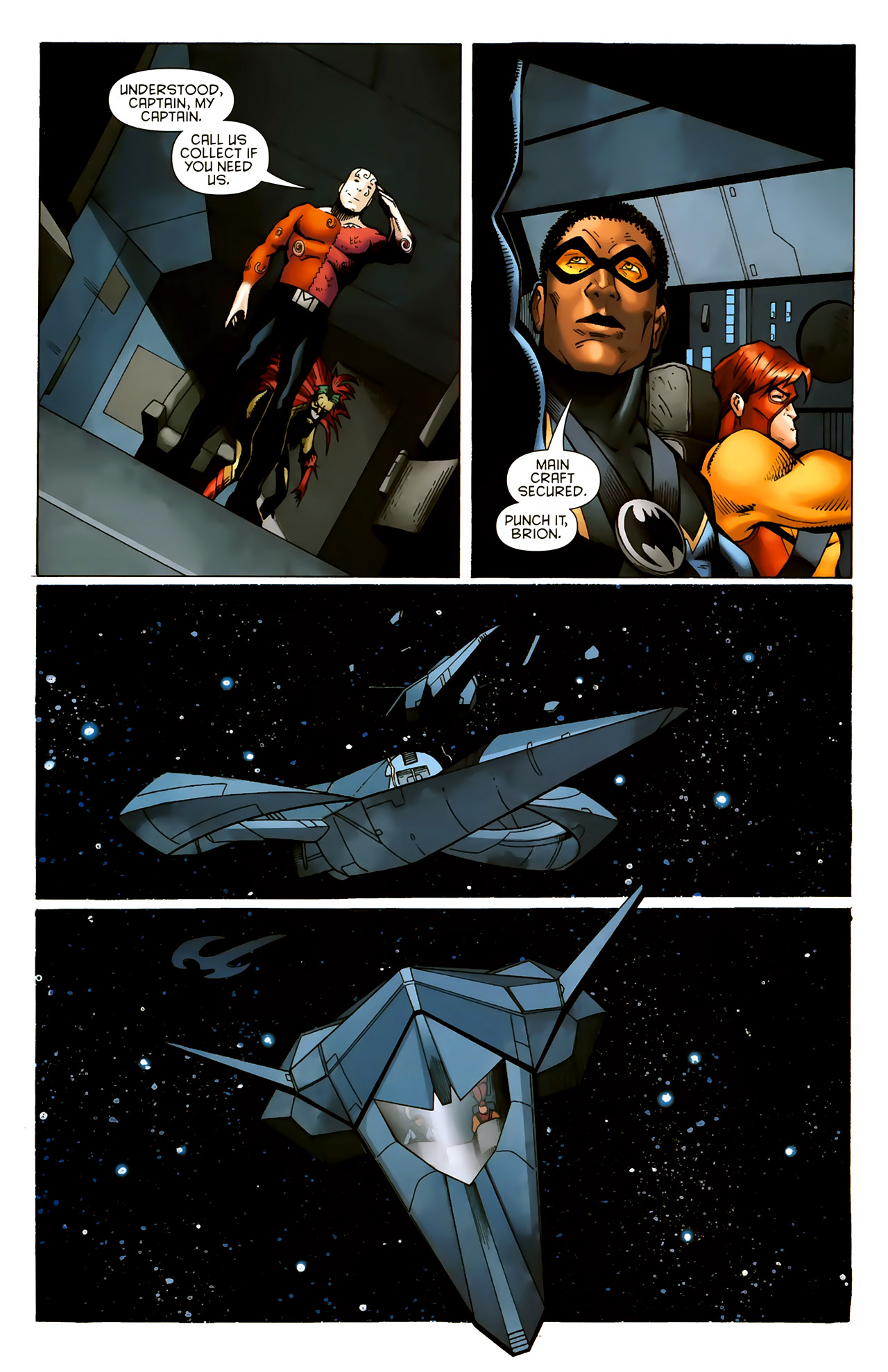 Read online The Outsiders (2009) comic -  Issue #16 - 10