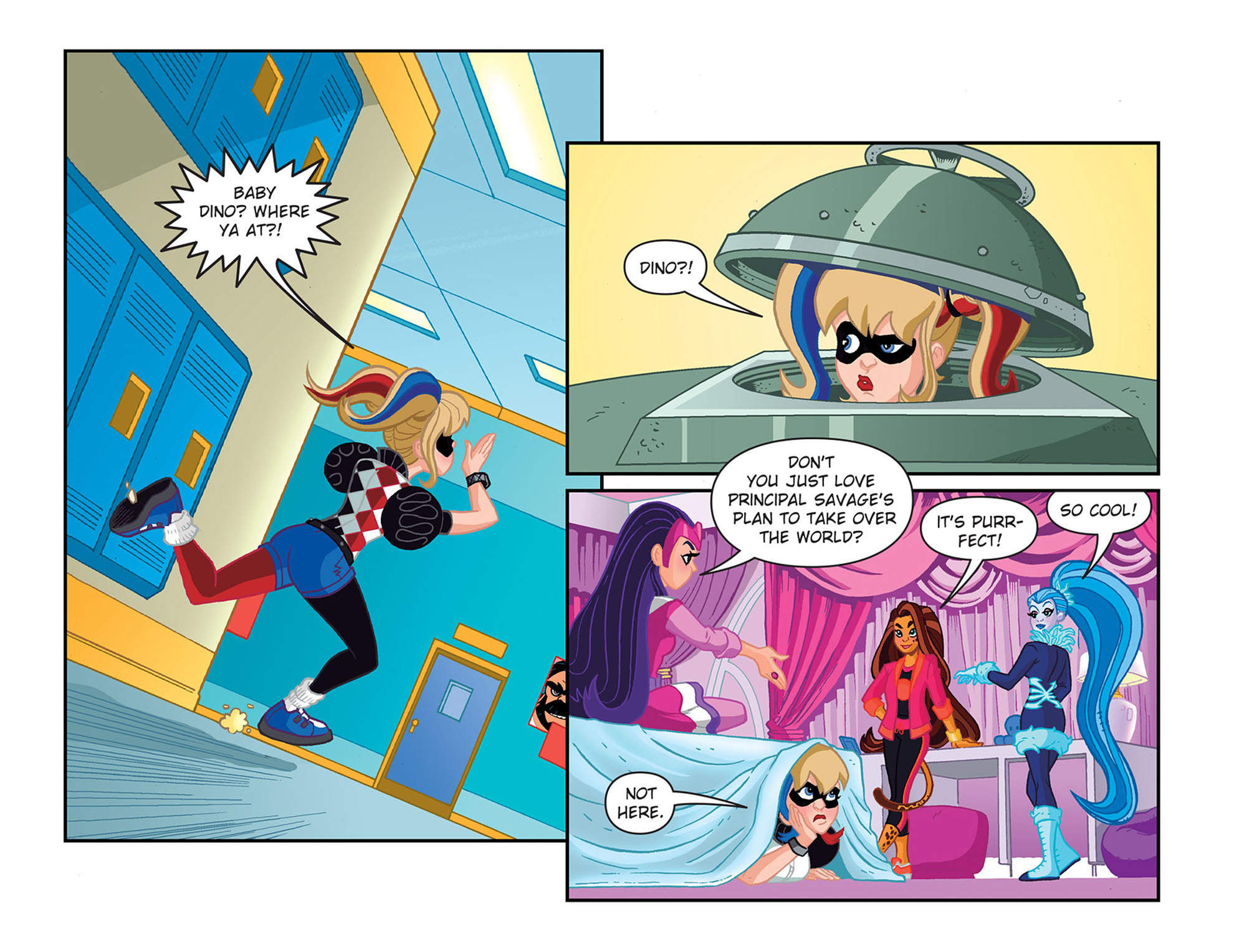 Read online DC Super Hero Girls: Past Times at Super Hero High comic -  Issue #10 - 4