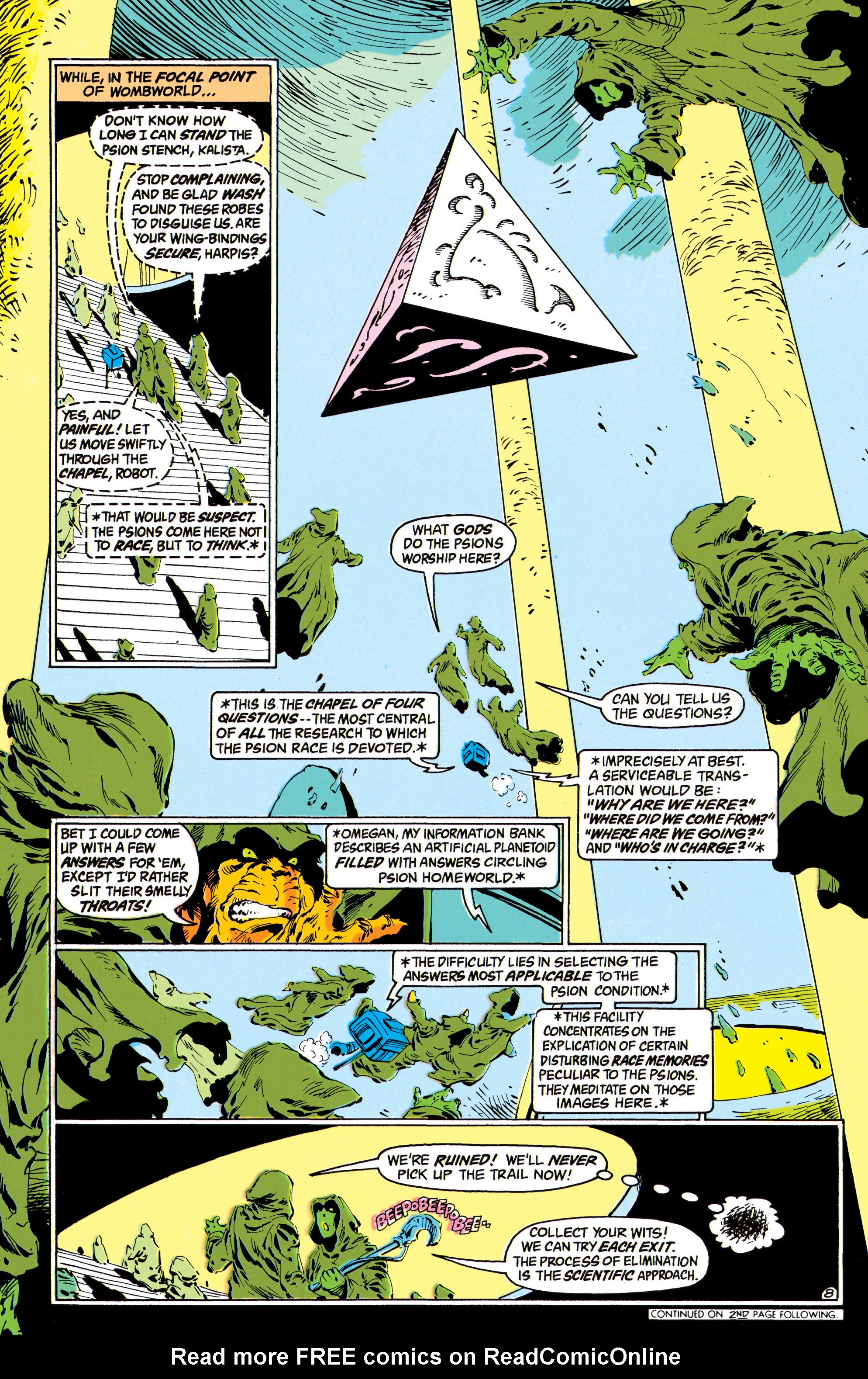 Read online The Omega Men (1983) comic -  Issue #29 - 9