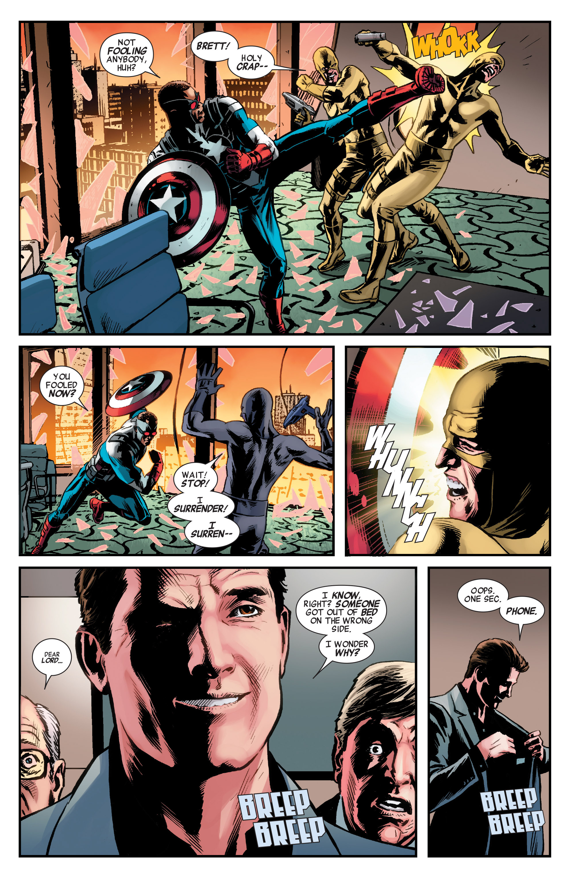 Read online Captain America and the Mighty Avengers comic -  Issue #1 - 16