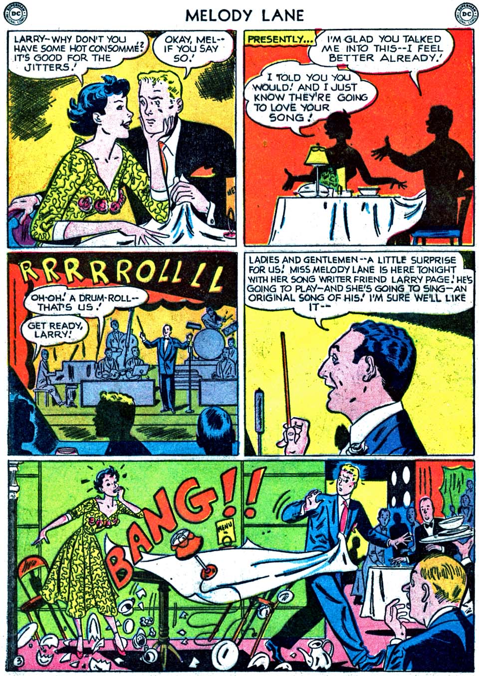 Read online Miss Melody Lane of Broadway comic -  Issue #2 - 34