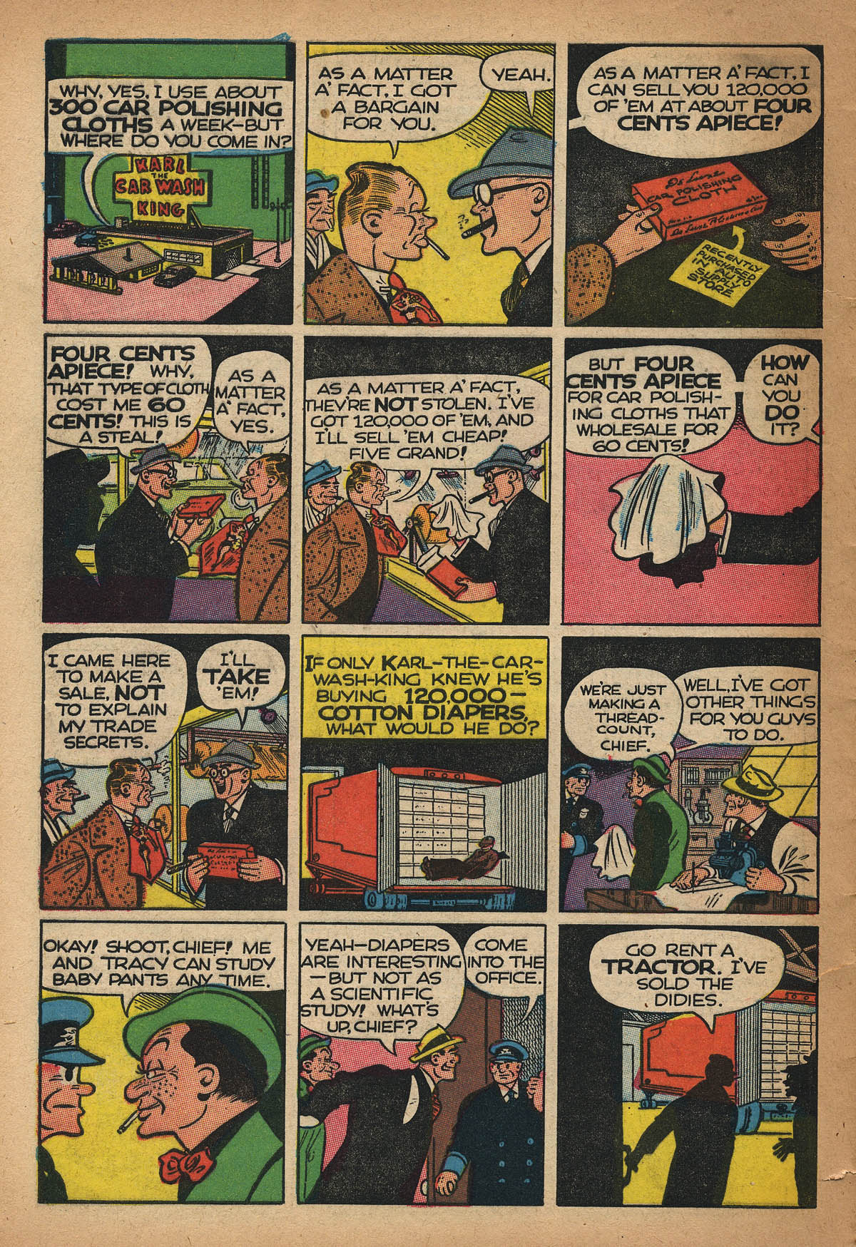 Read online Dick Tracy comic -  Issue #72 - 10