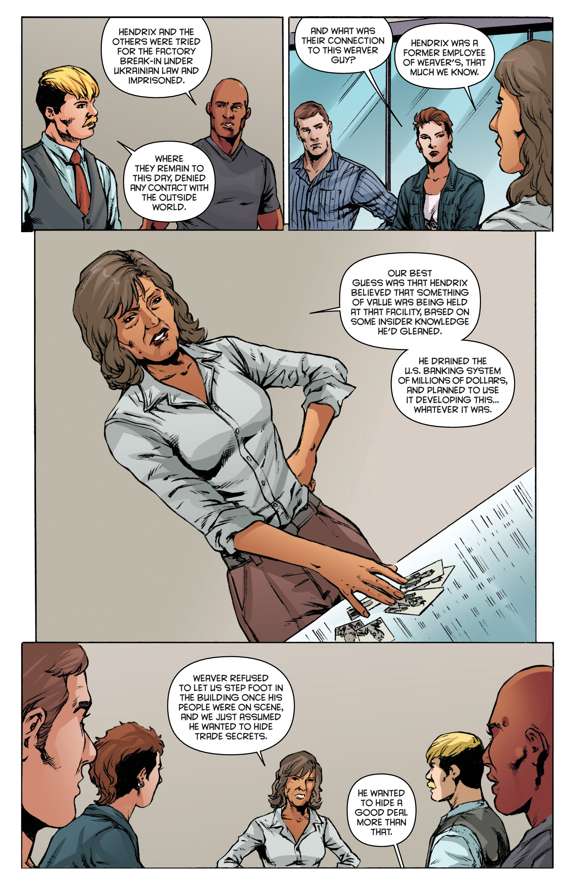 Read online Doc Savage: The Spider's Web comic -  Issue #4 - 21