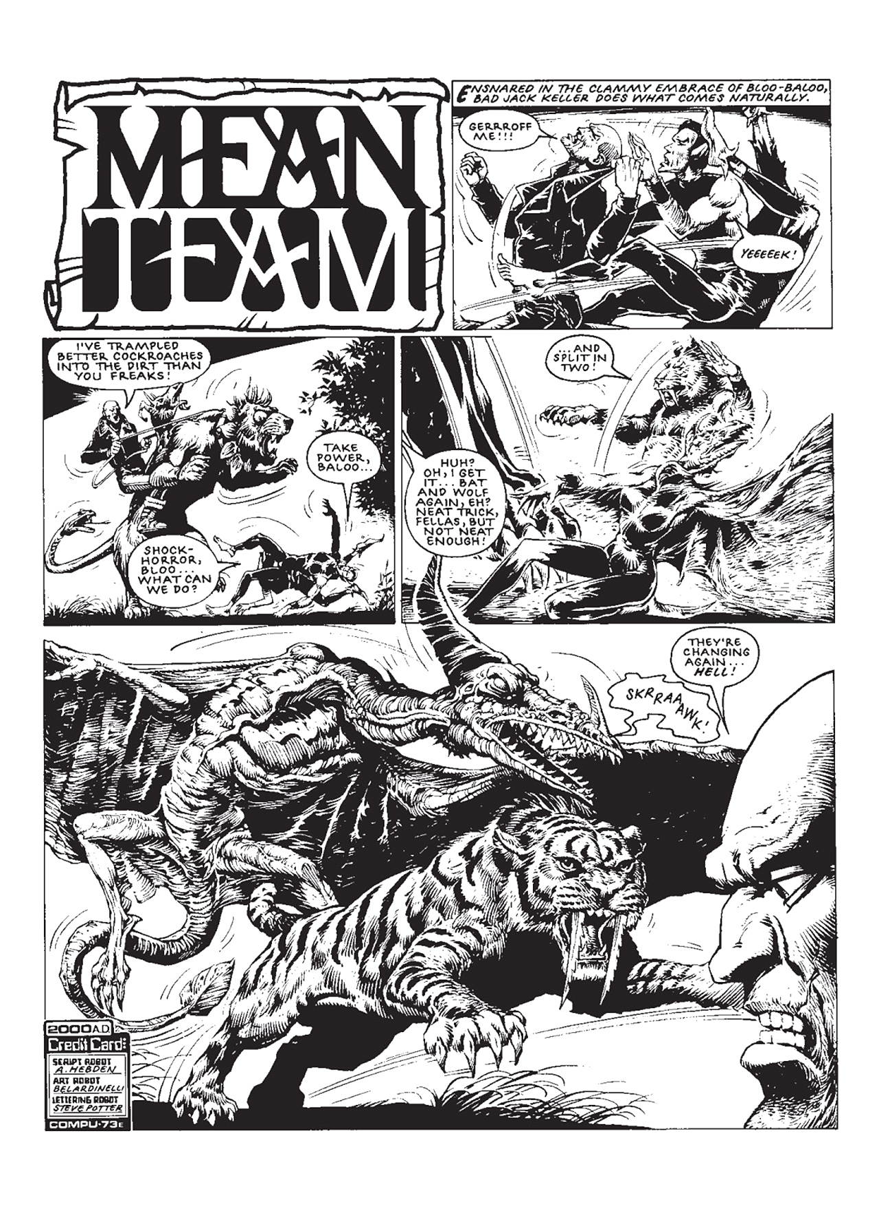 Read online Mean Team comic -  Issue # TPB - 118