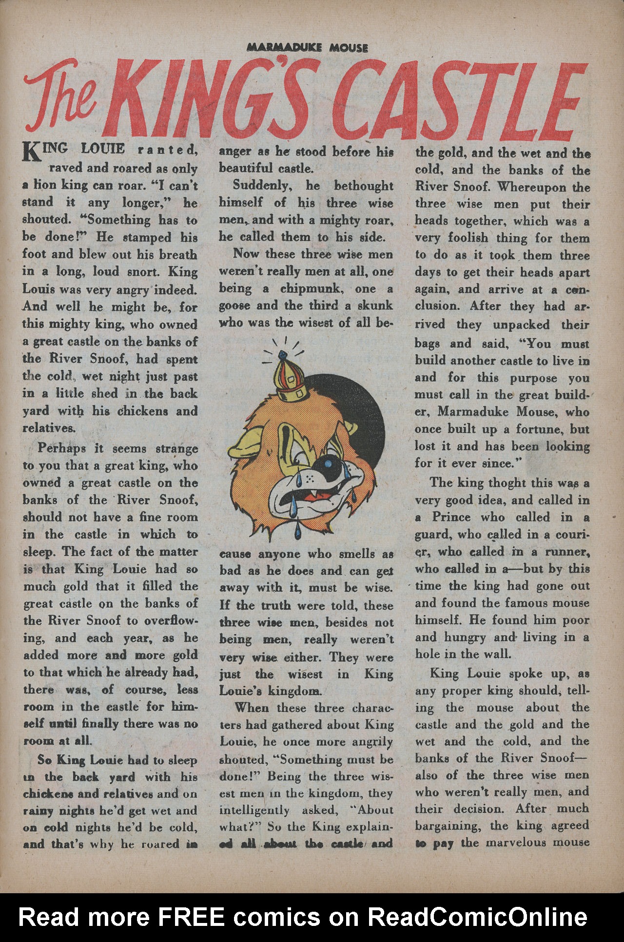 Read online Marmaduke Mouse comic -  Issue #1 - 38