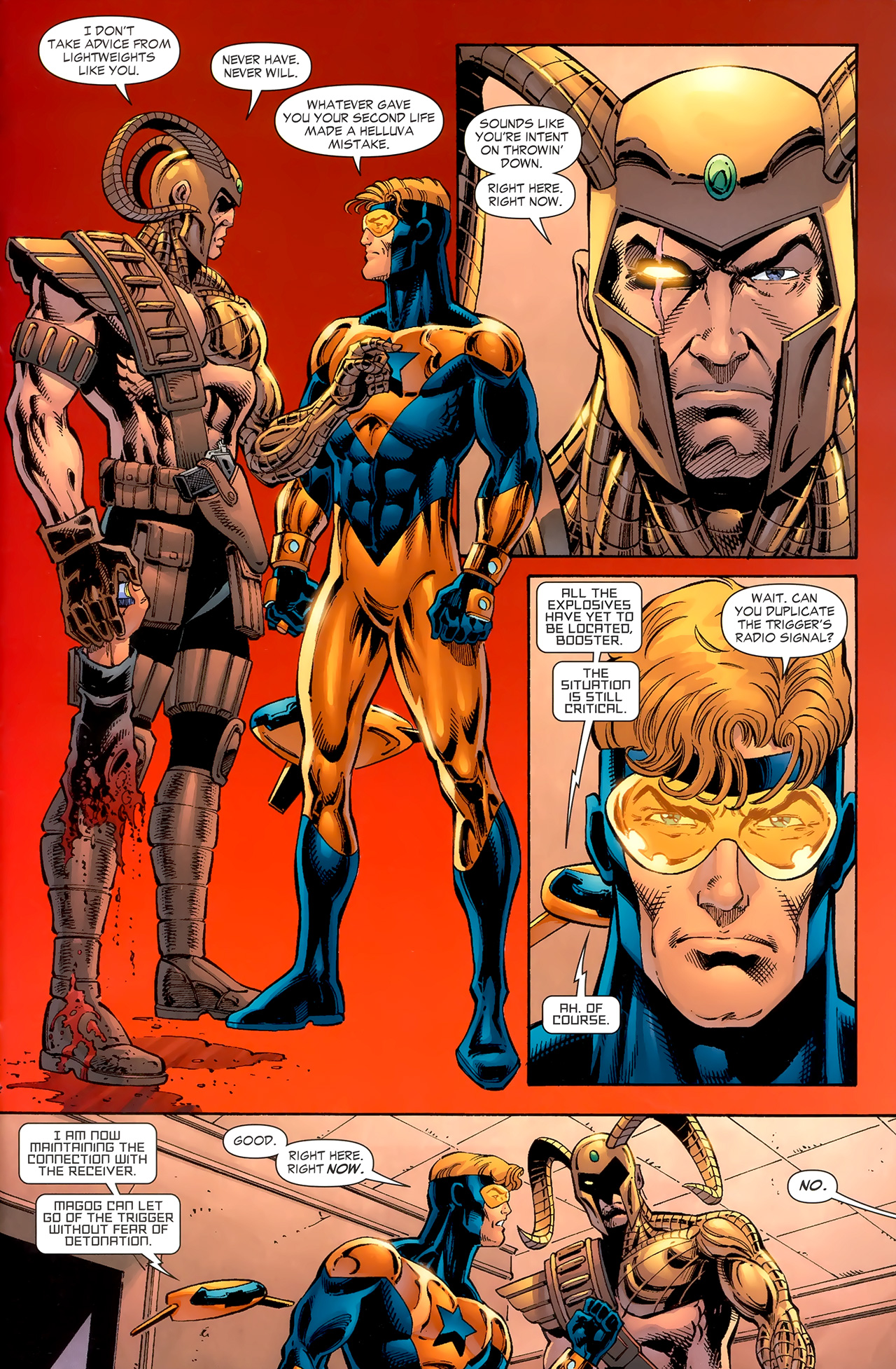 Read online The Brave and the Bold (2007) comic -  Issue #23 - 22