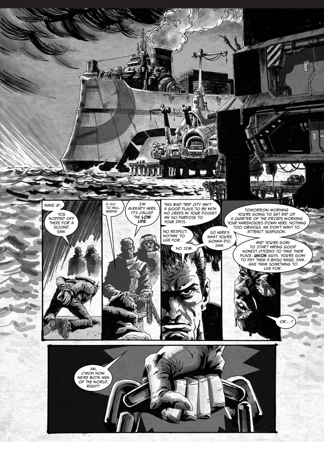Read online Mega-City Undercover comic -  Issue # TPB 2 - 6