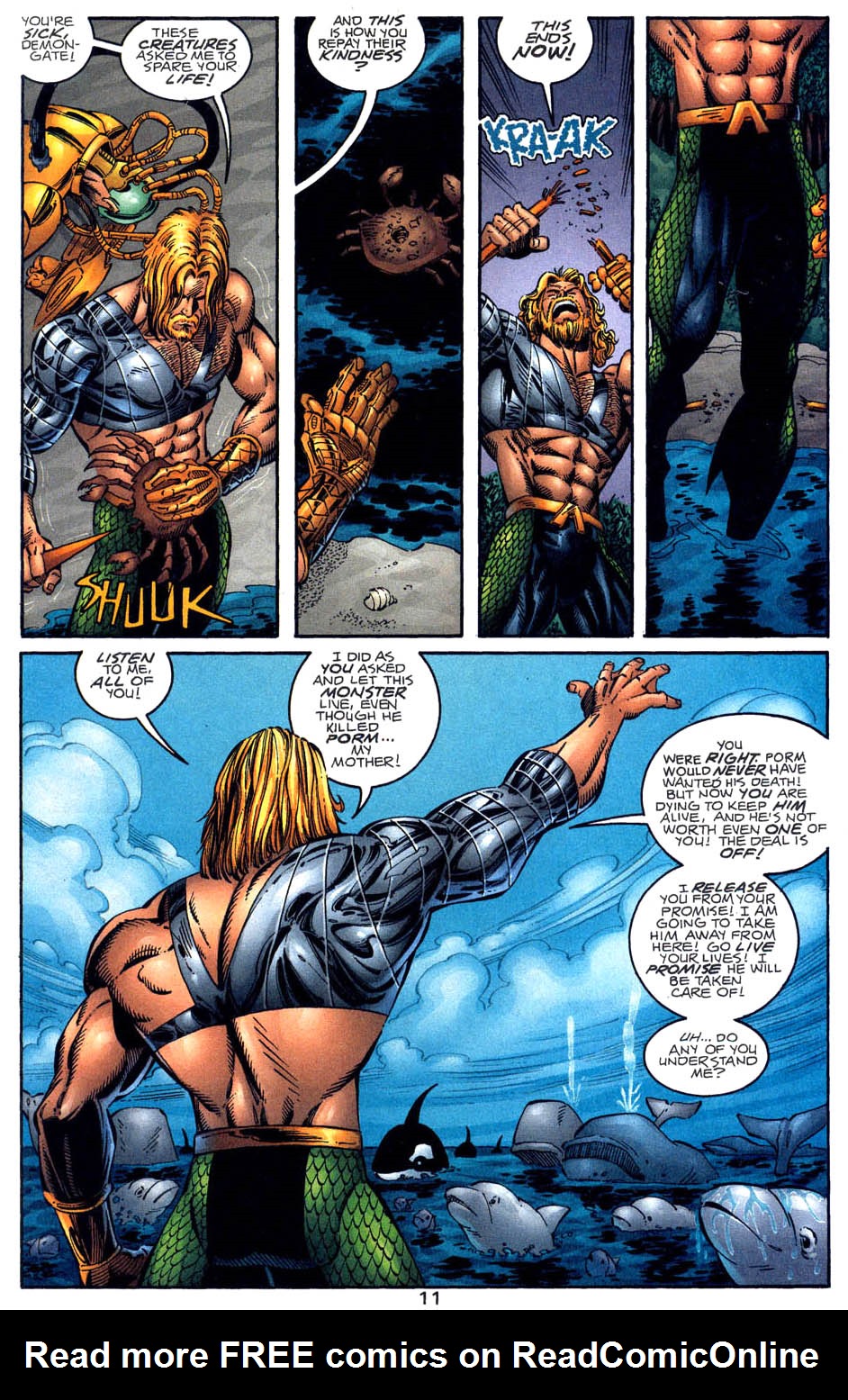 Aquaman (1994) Issue #58 #64 - English 11