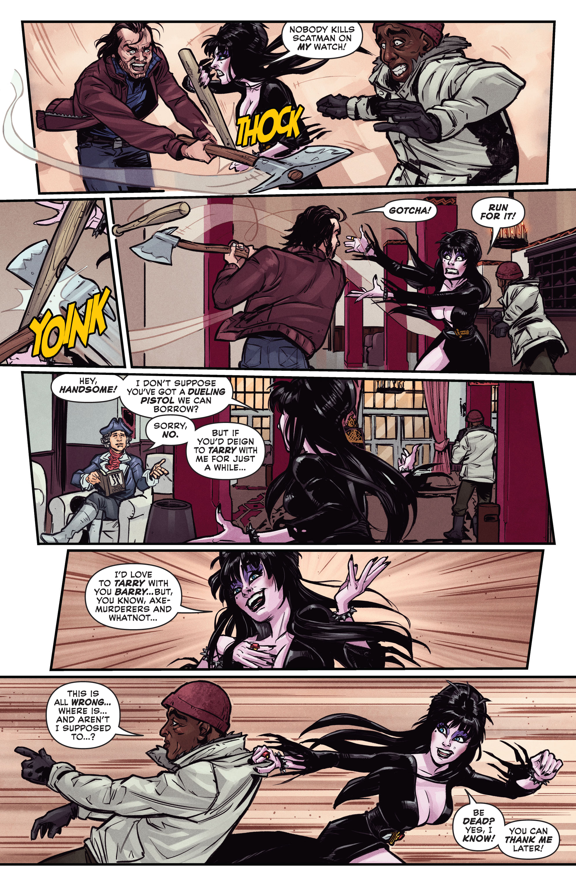 Read online Elvira in Horrorland comic -  Issue #2 - 19