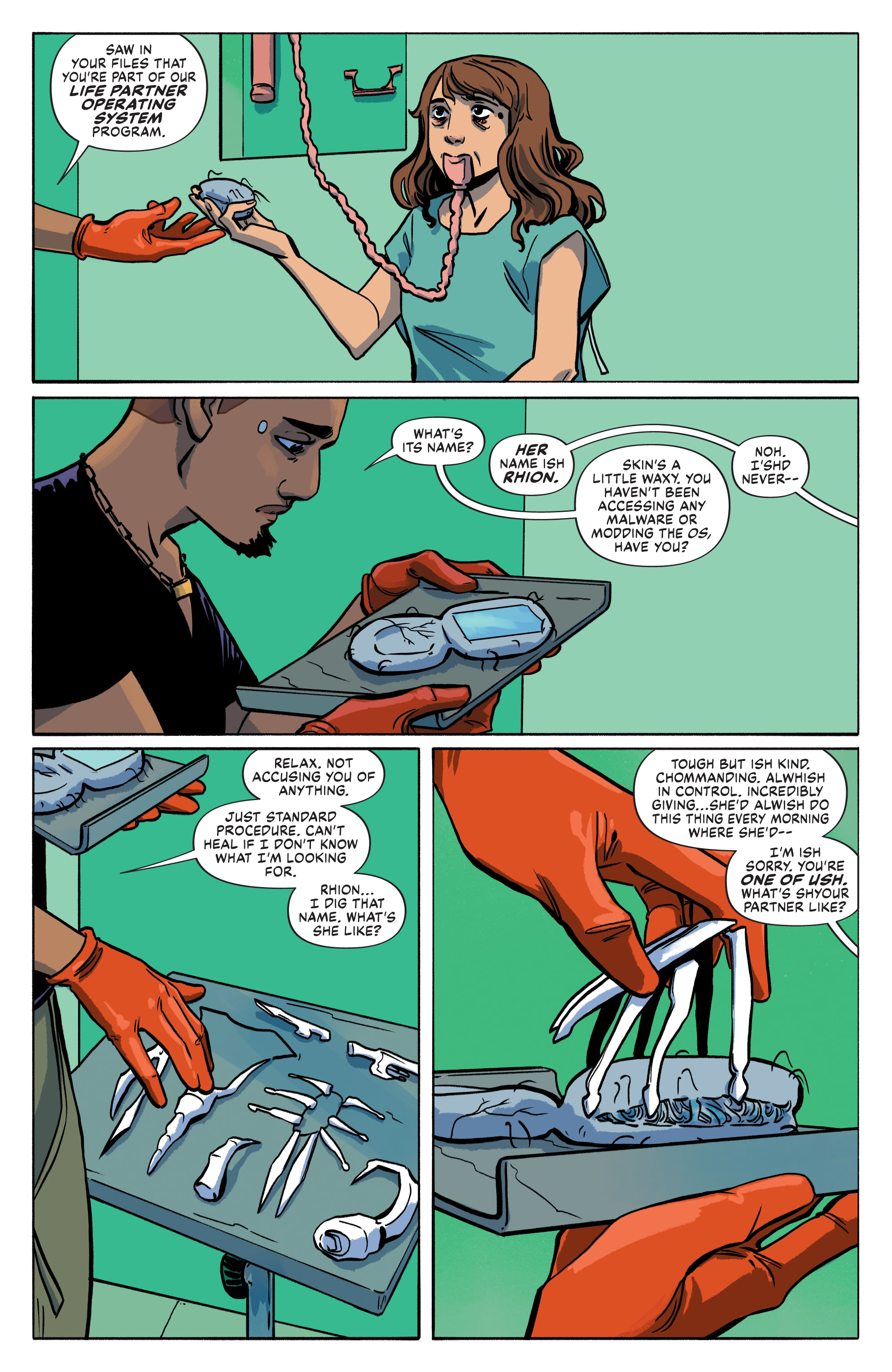 Read online Lonely Receiver comic -  Issue #2 - 12