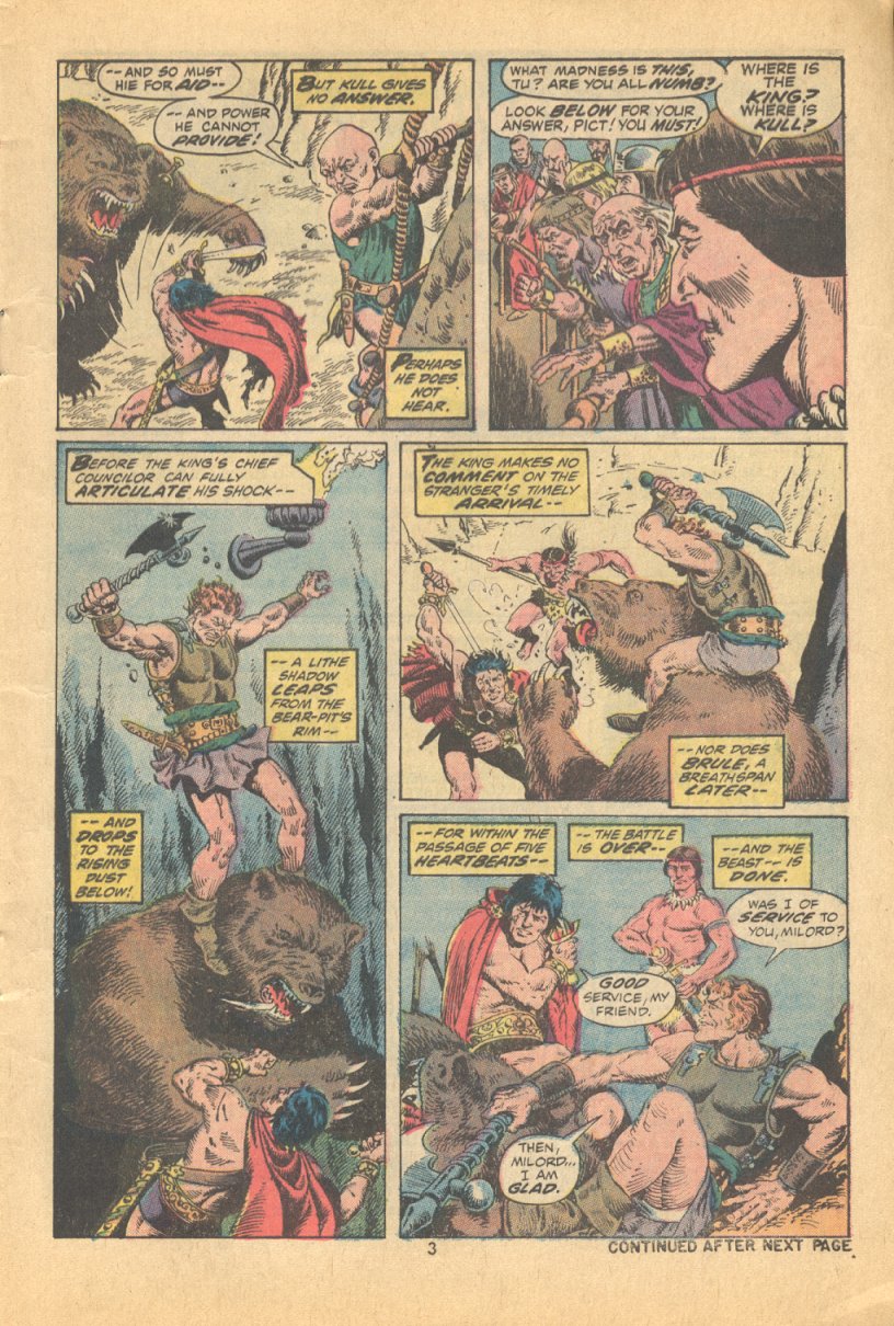 Read online Kull, the Conqueror (1971) comic -  Issue #6 - 4