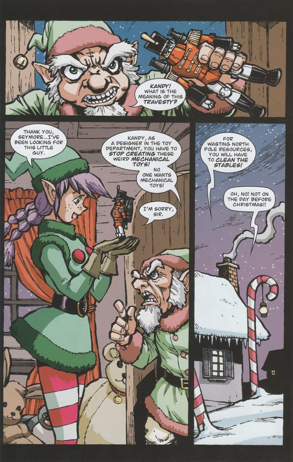 Victorian Secret: Girls of Steampunk issue Holiday Special 1 - Page 16