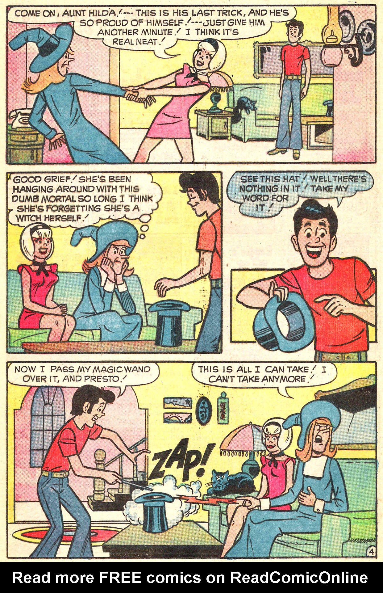 Read online Sabrina The Teenage Witch (1971) comic -  Issue #15 - 24