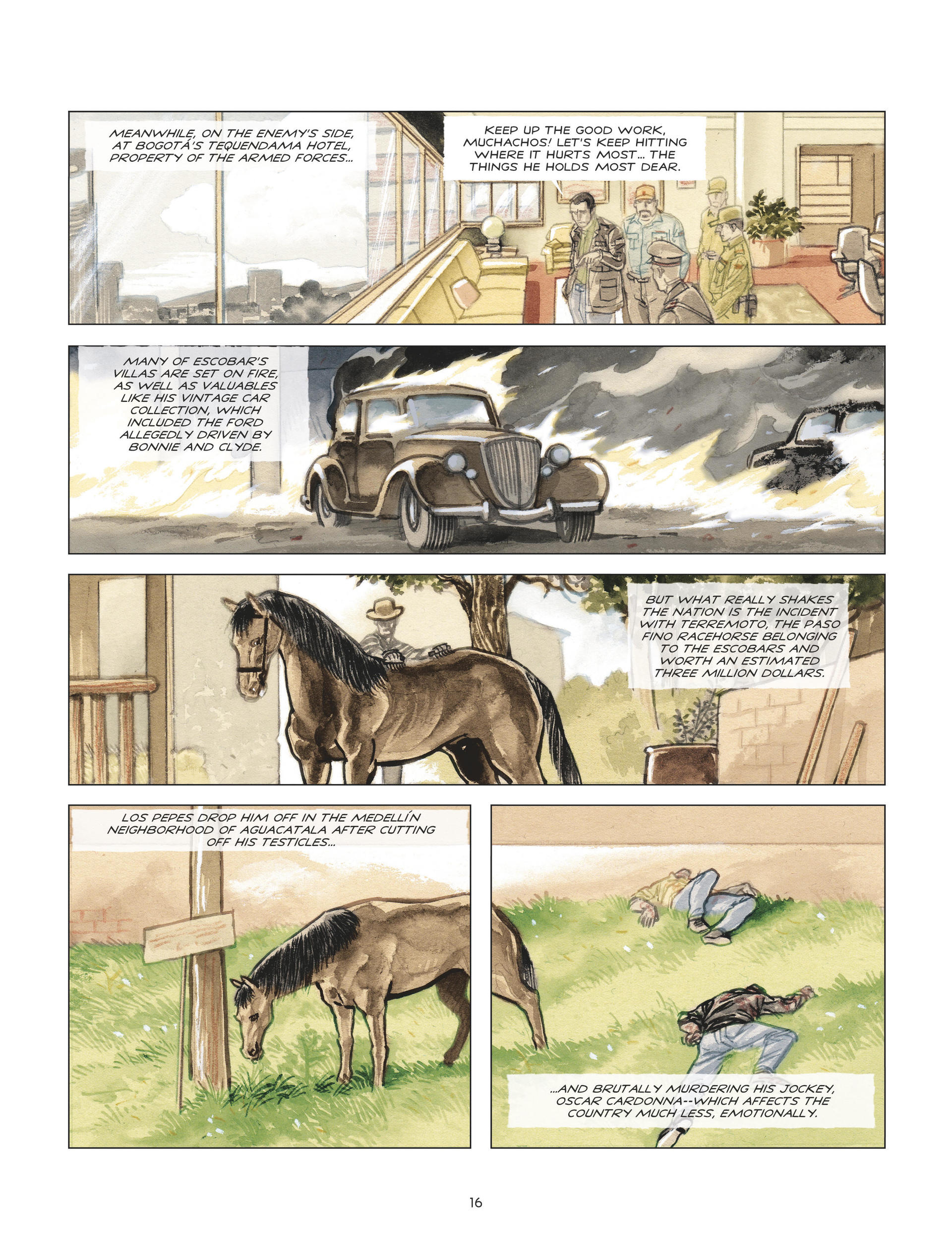 Read online Escobar - El Patrón comic -  Issue #3 - 14