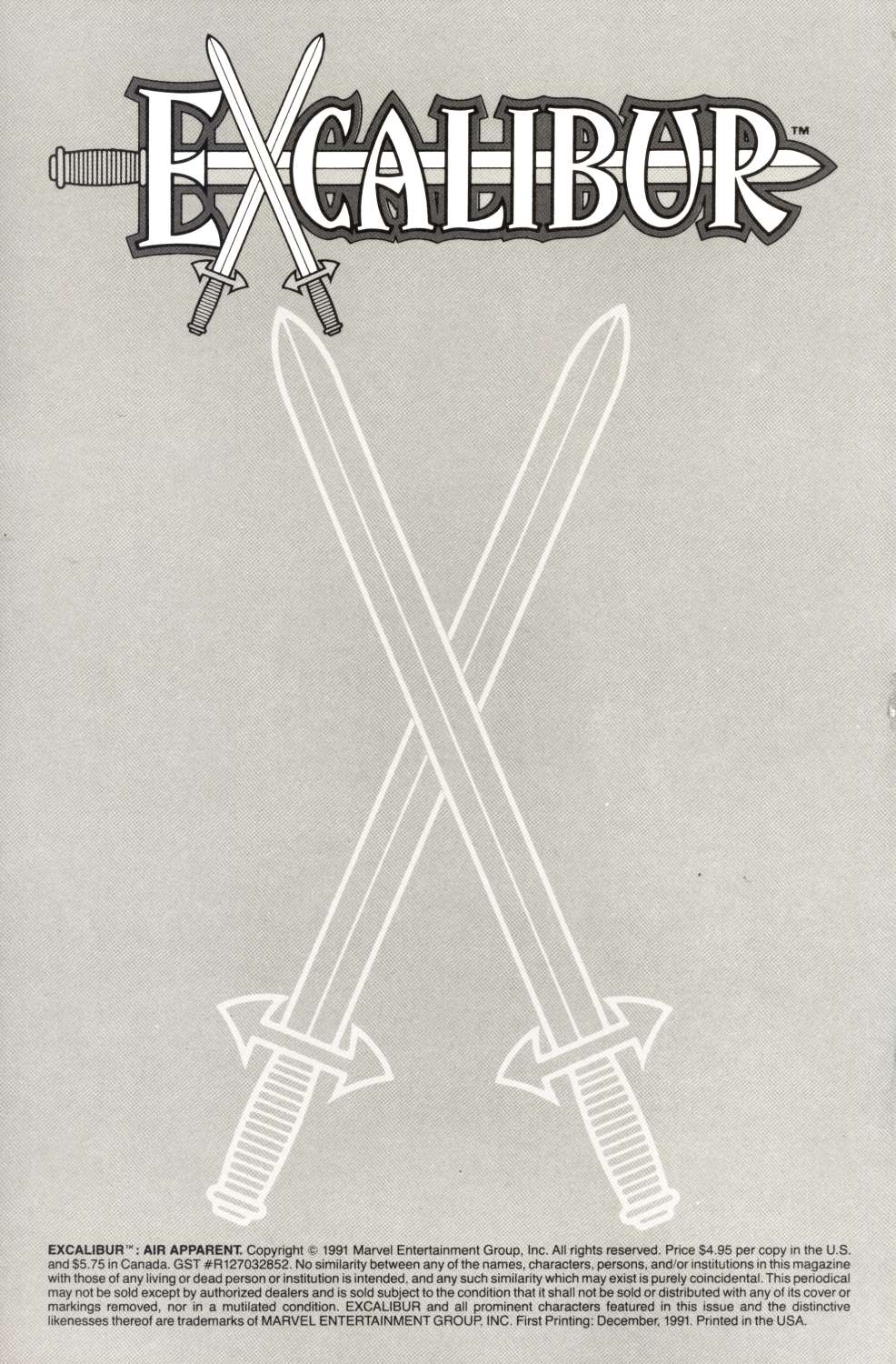 Read online Excalibur: Air Apparent comic -  Issue # Full - 2