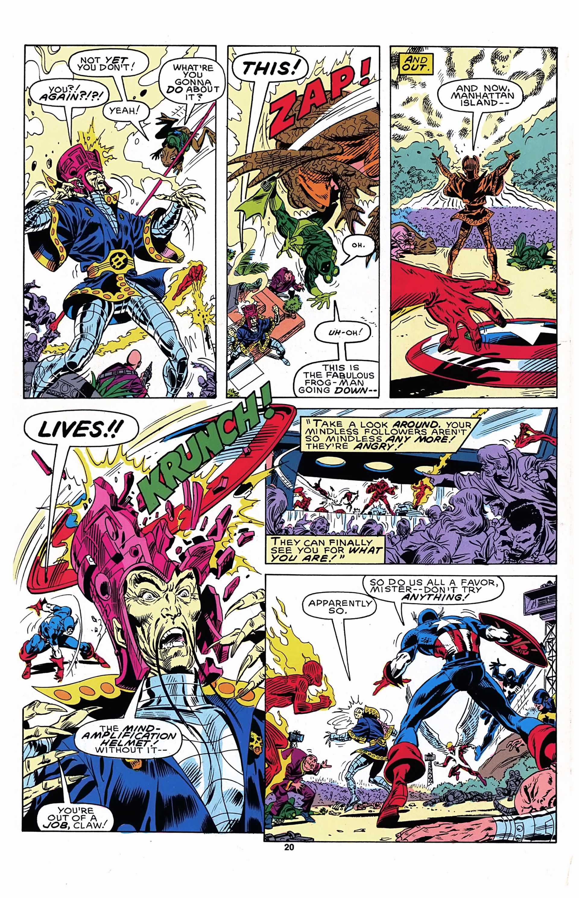Read online Marvel Fanfare (1982) comic -  Issue #32 - 22