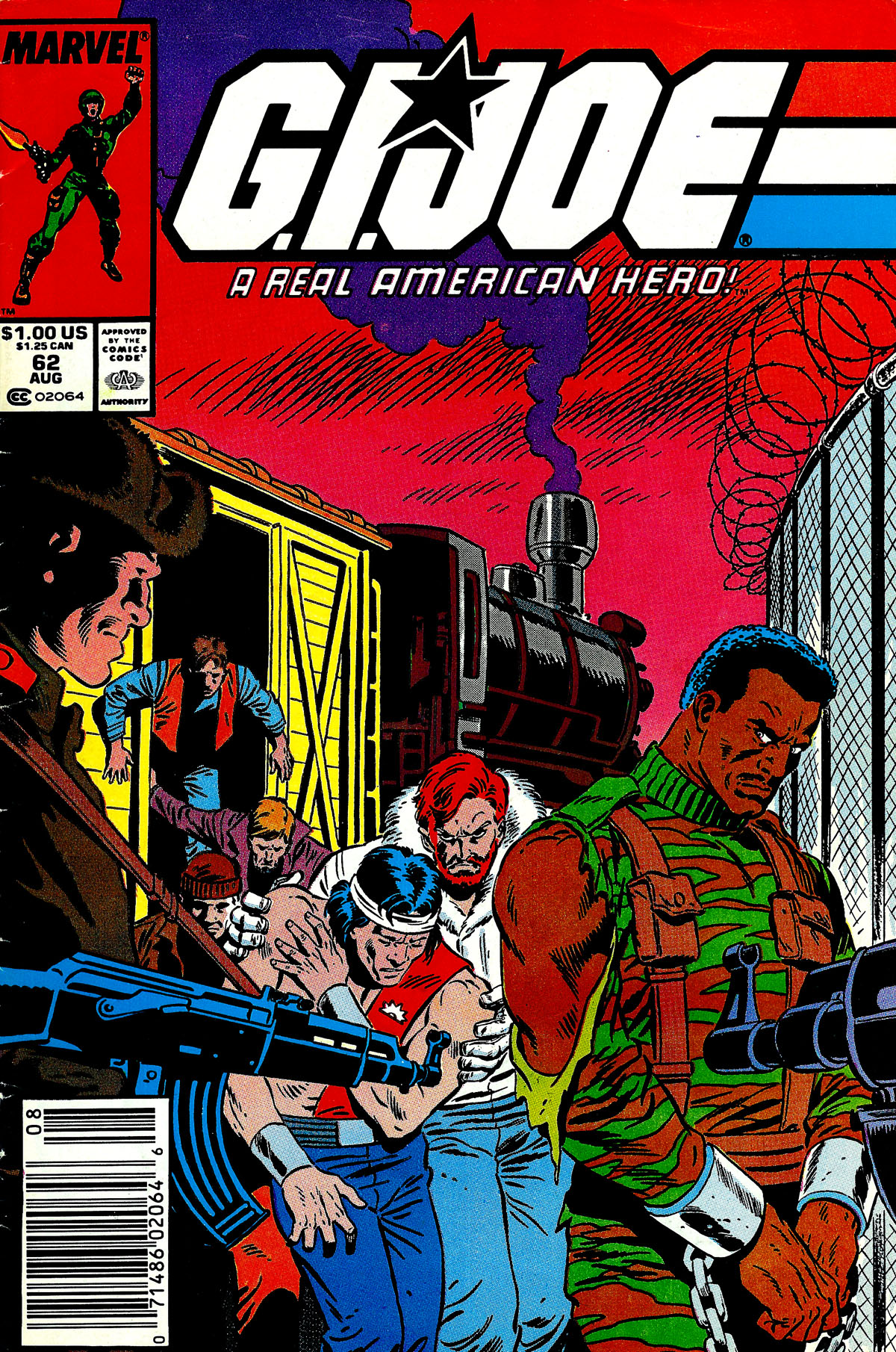 Read online G.I. Joe: A Real American Hero comic -  Issue #62 - 1