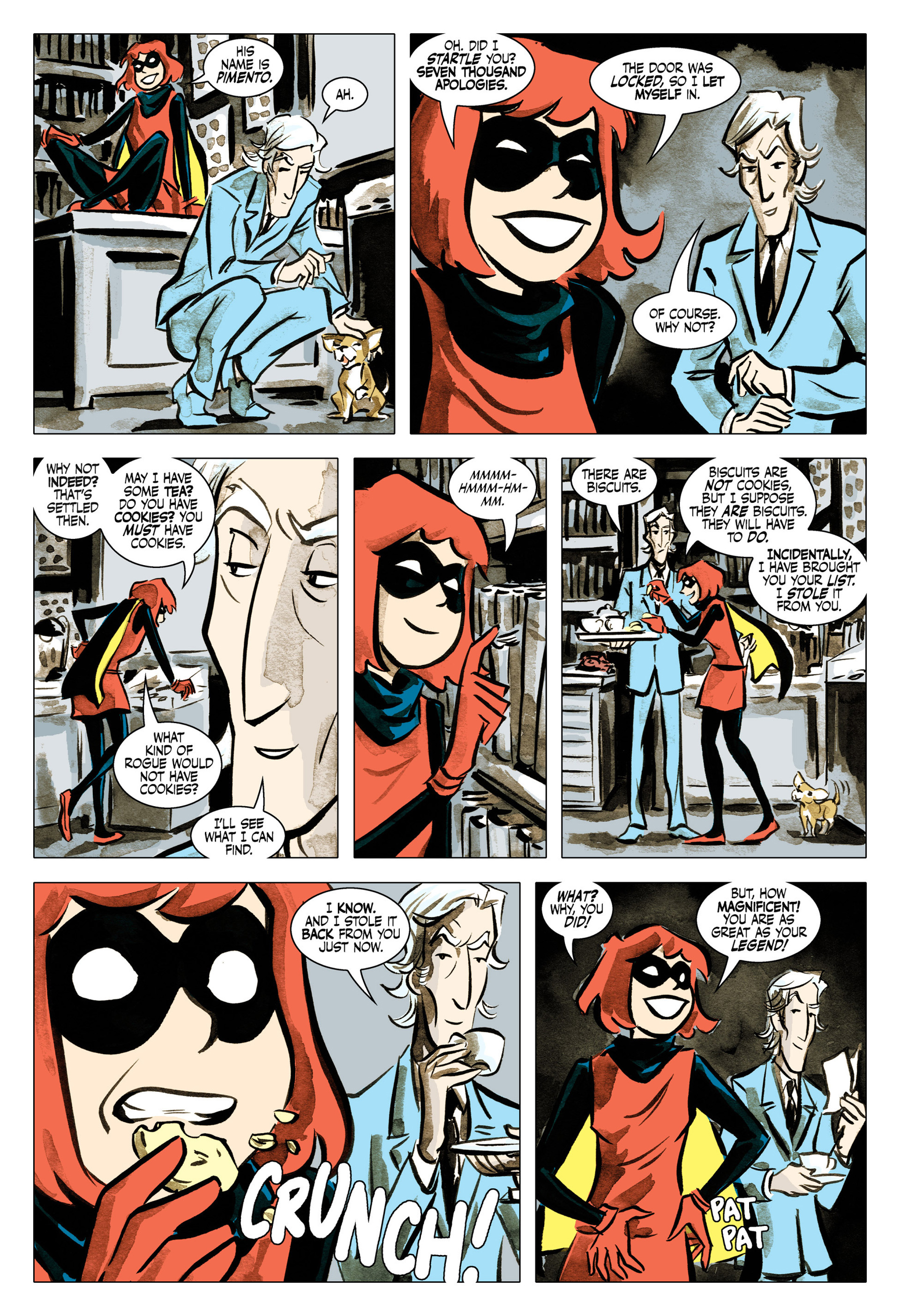 Read online Bandette (2012) comic -  Issue #5 - 14