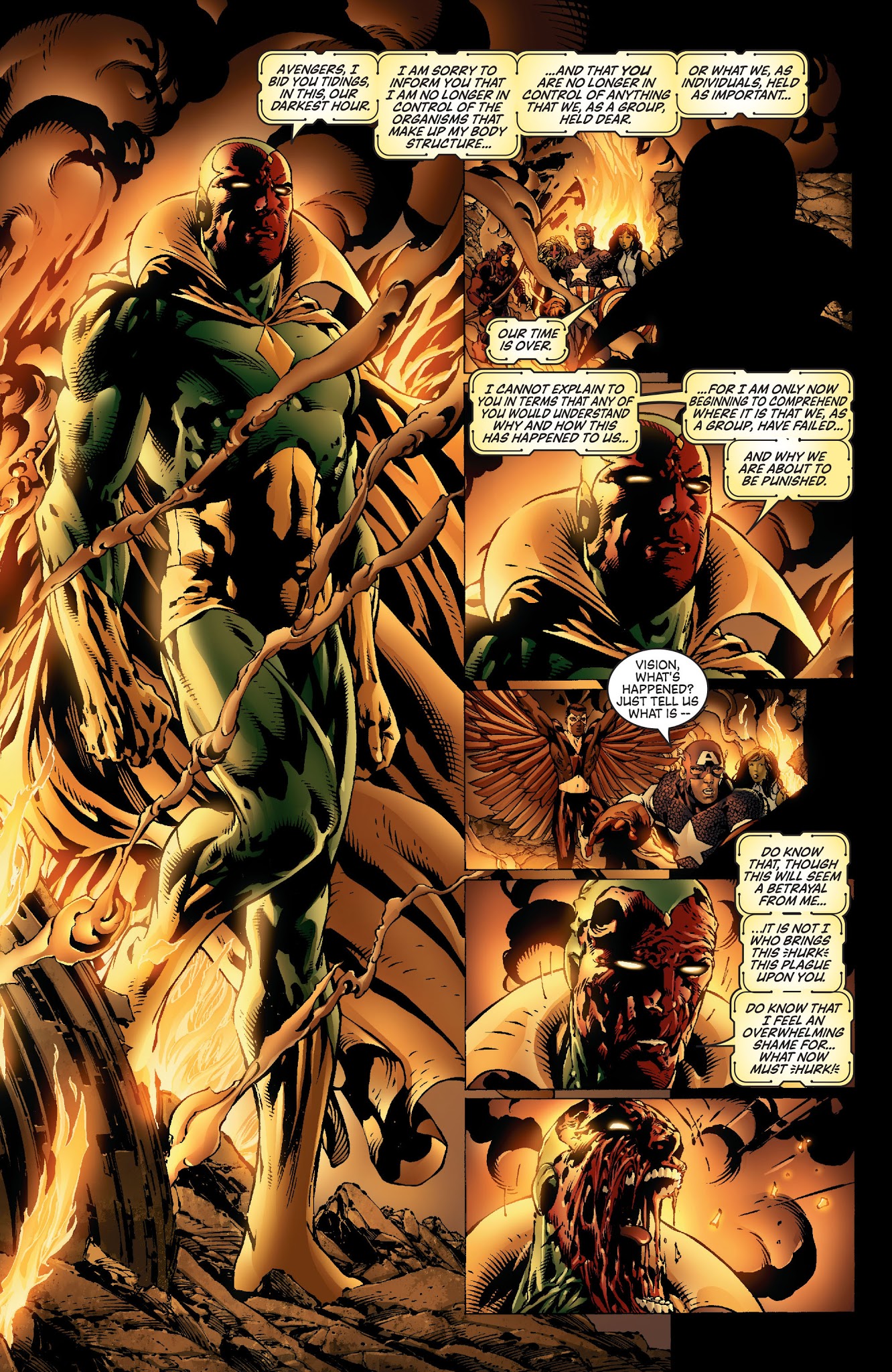 Read online Avengers Disassembled comic -  Issue #1 - 19