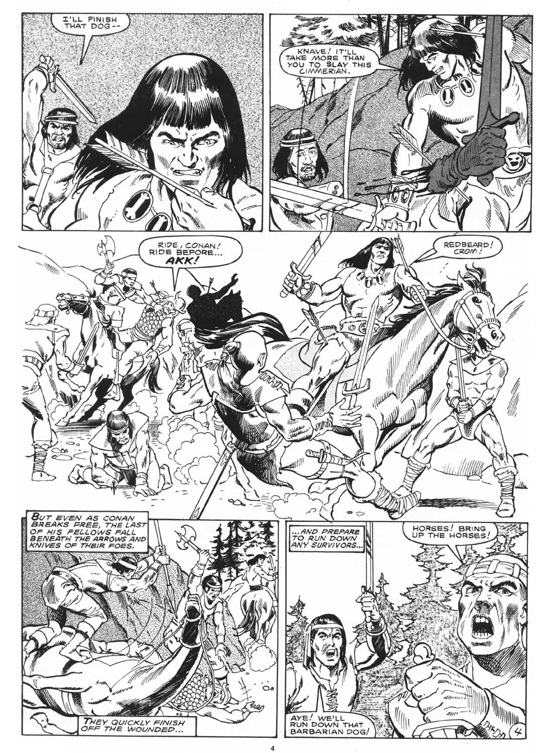 Read online The Savage Sword Of Conan comic -  Issue #171 - 6