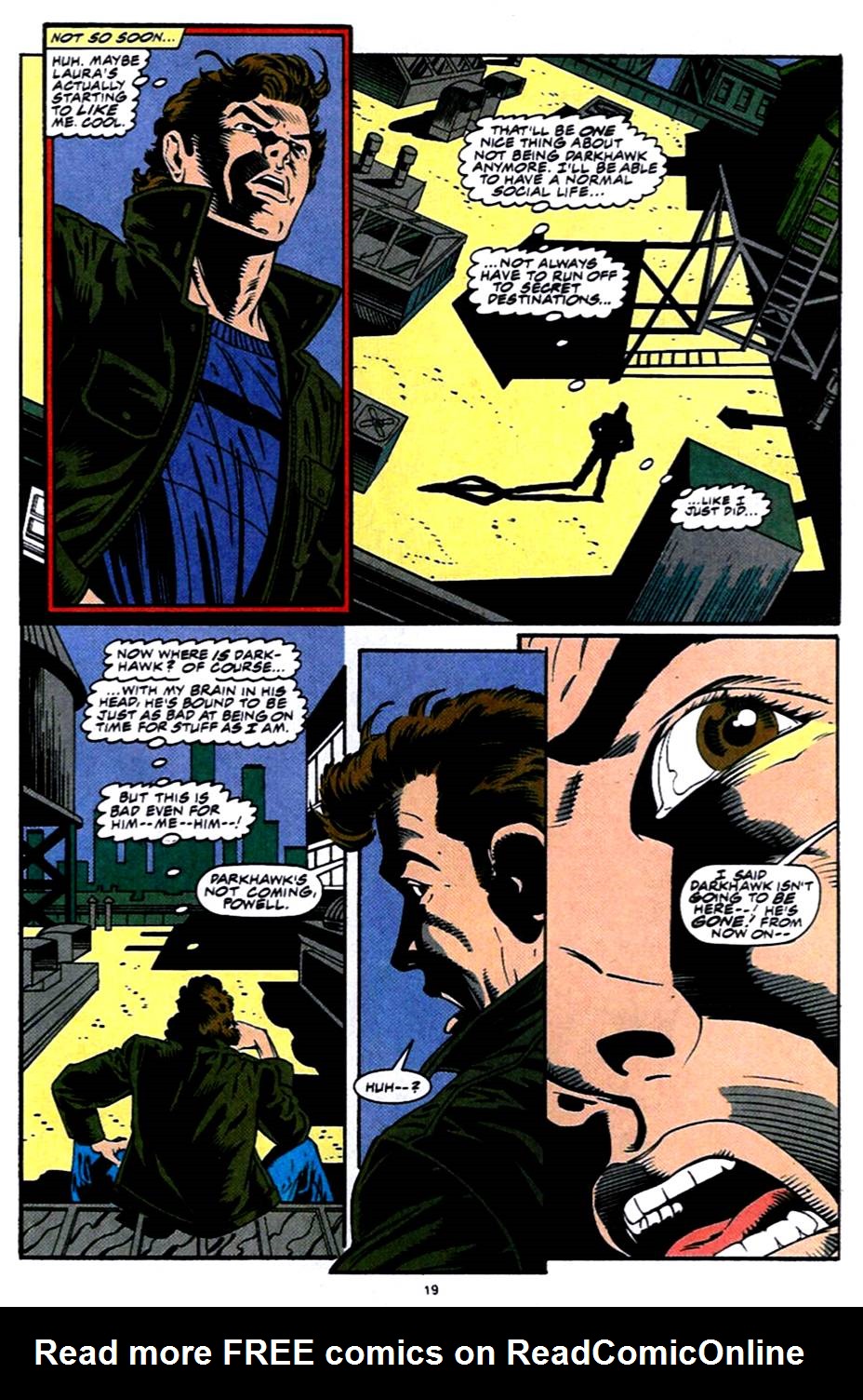 Read online Darkhawk (1991) comic -  Issue #42 - 16