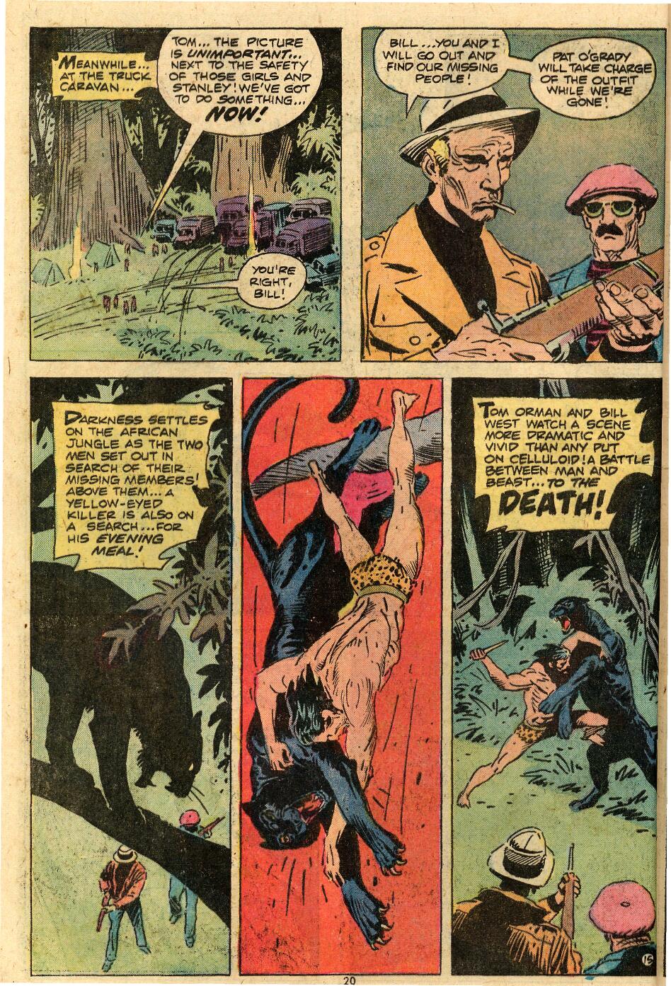 Read online Tarzan (1972) comic -  Issue #231 - 21