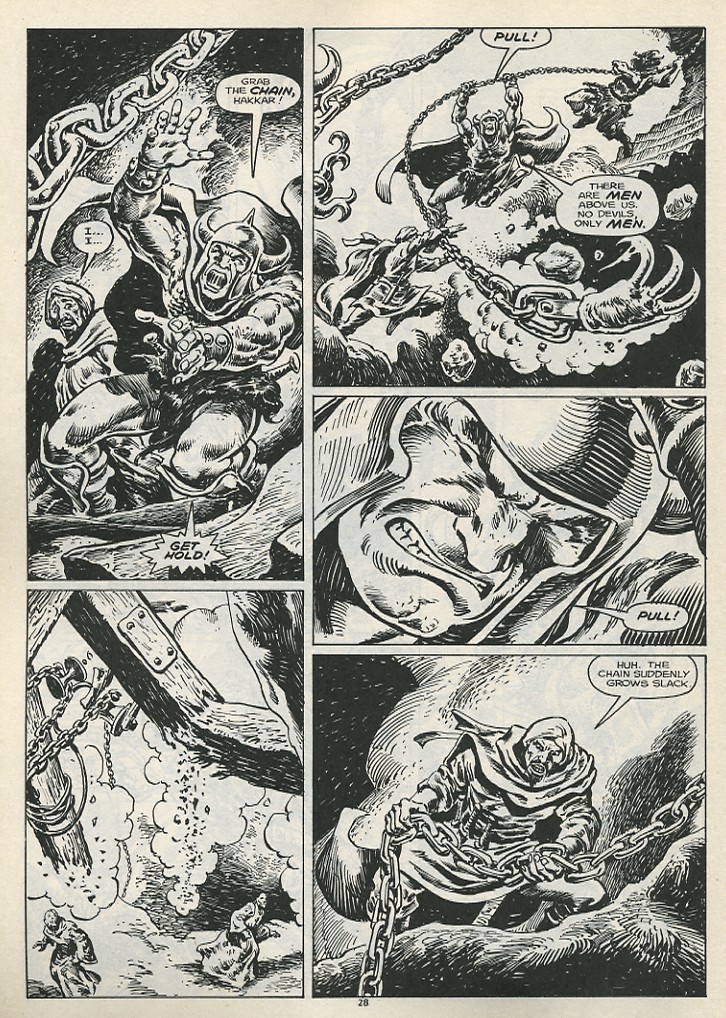 Read online The Savage Sword Of Conan comic -  Issue #178 - 30