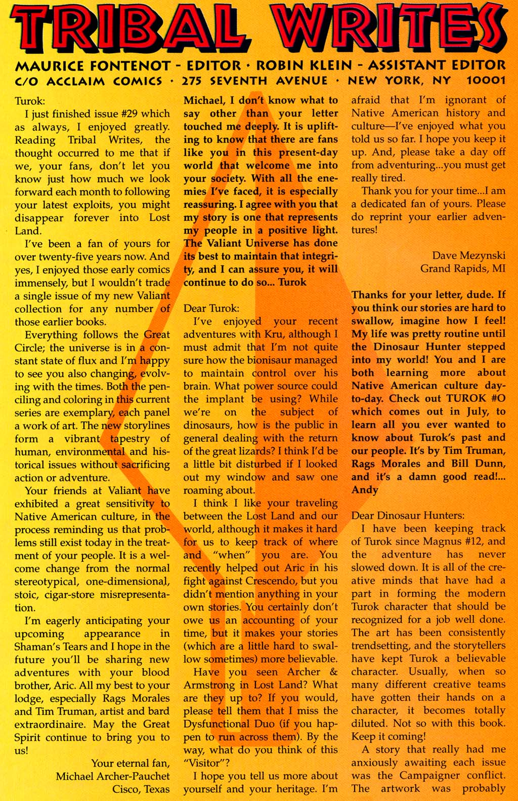 Read online Turok, Dinosaur Hunter (1993) comic -  Issue #32 - 21