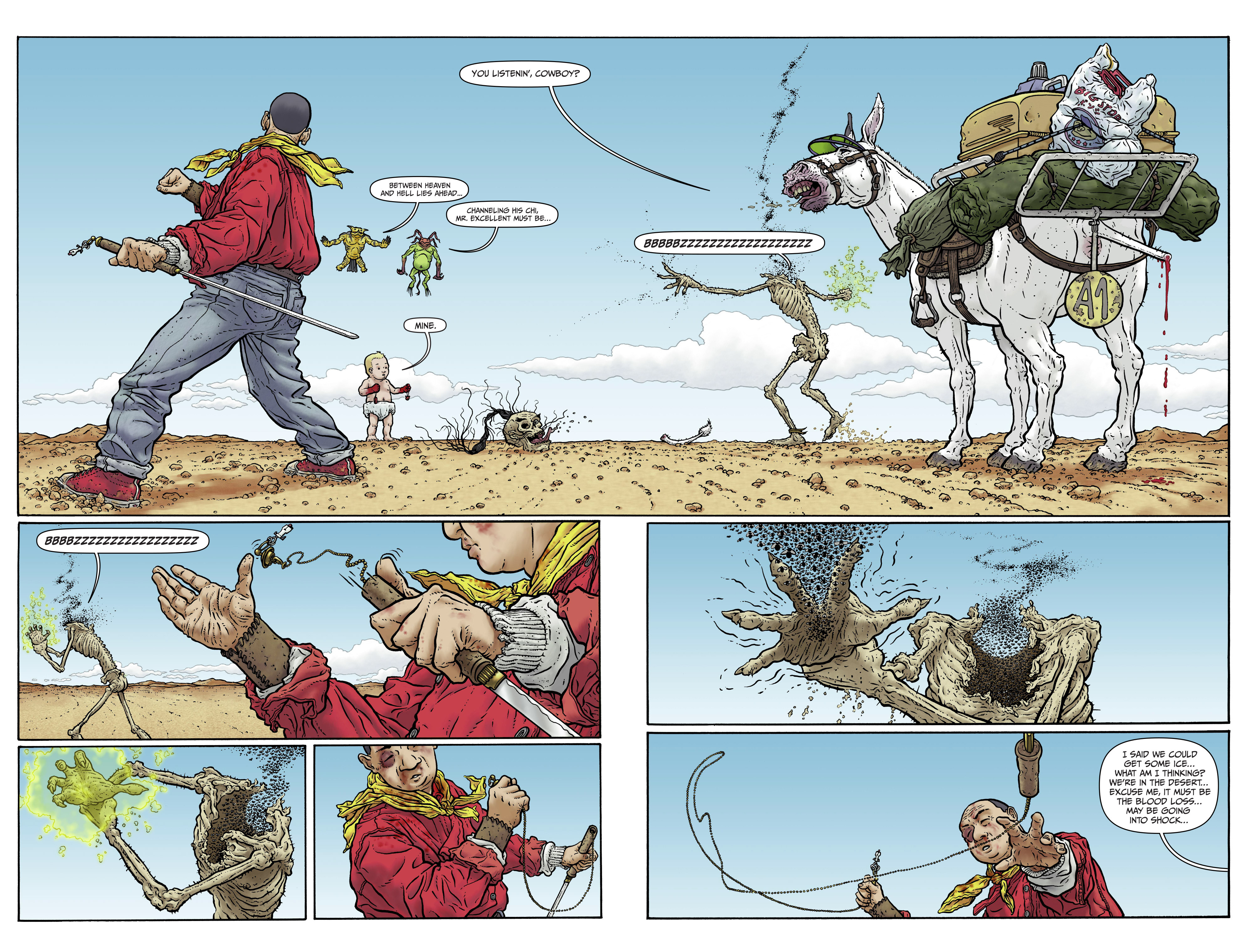 Read online Shaolin Cowboy comic -  Issue #4 - 22