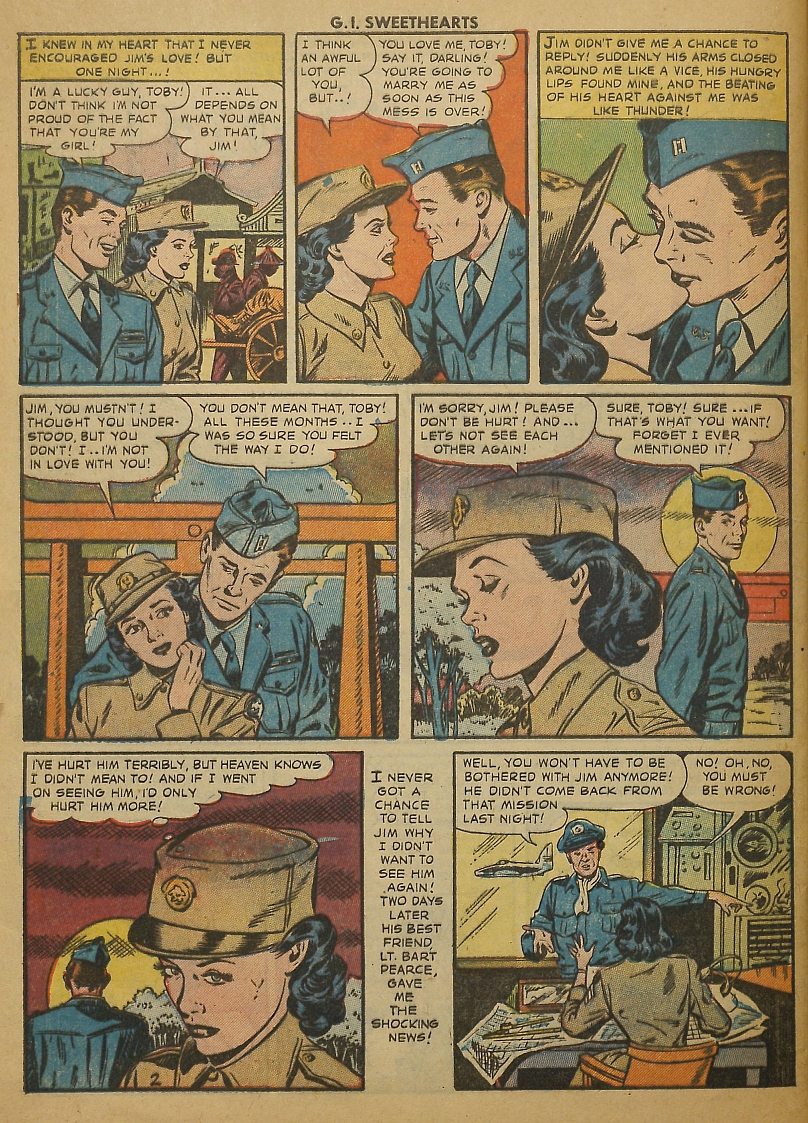 Read online G.I. Sweethearts comic -  Issue #35 - 28