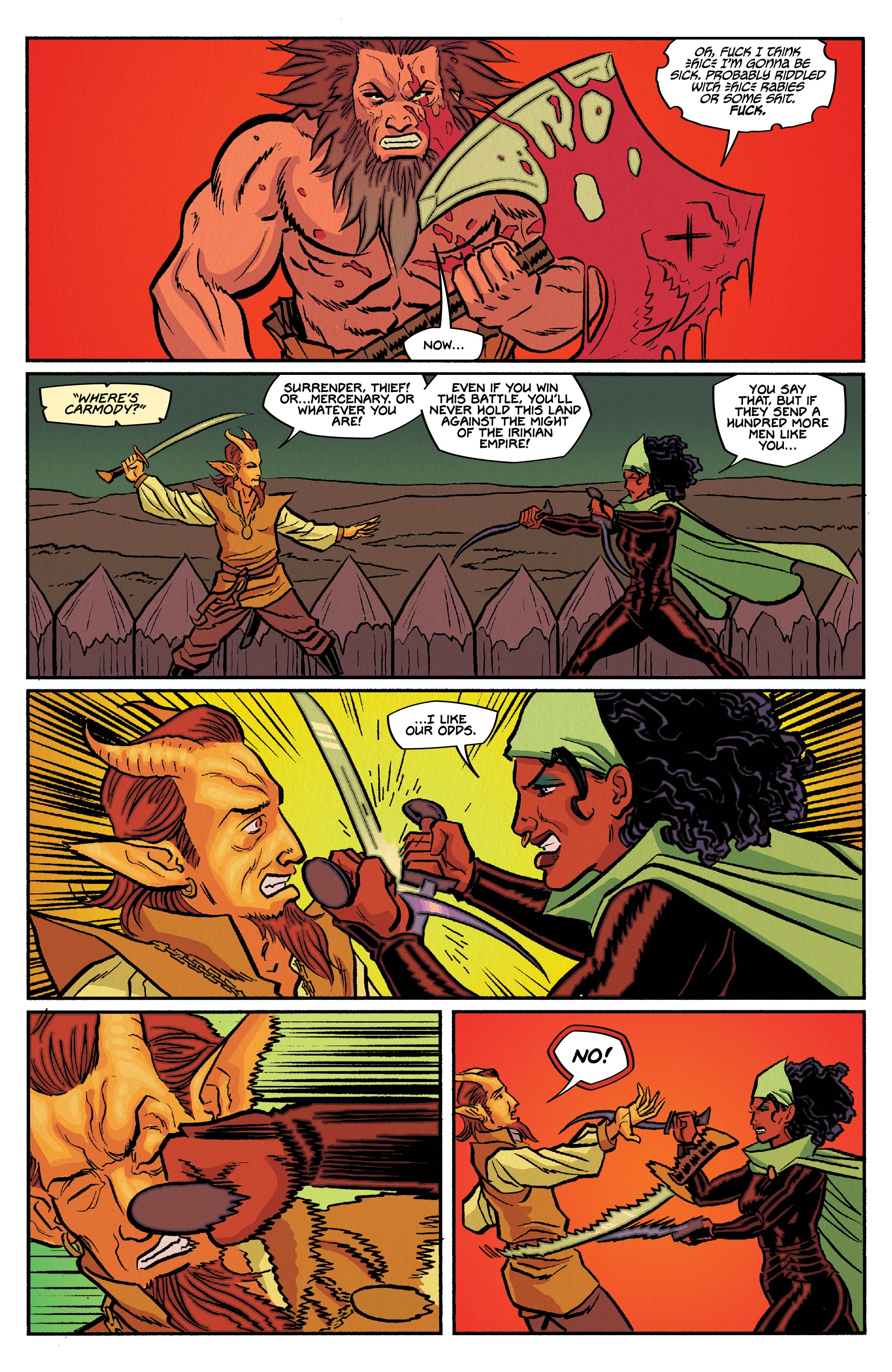 Read online Barbaric: The Harvest Blades comic -  Issue # Full - 36