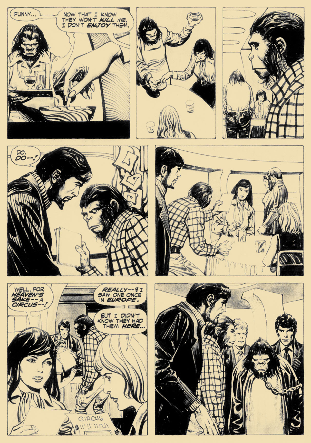 Read online Planet of the Apes comic -  Issue #17 - 37