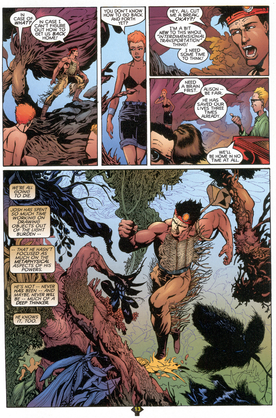 Read online Turok: Spring Break in The Lost Land comic -  Issue # Full - 13