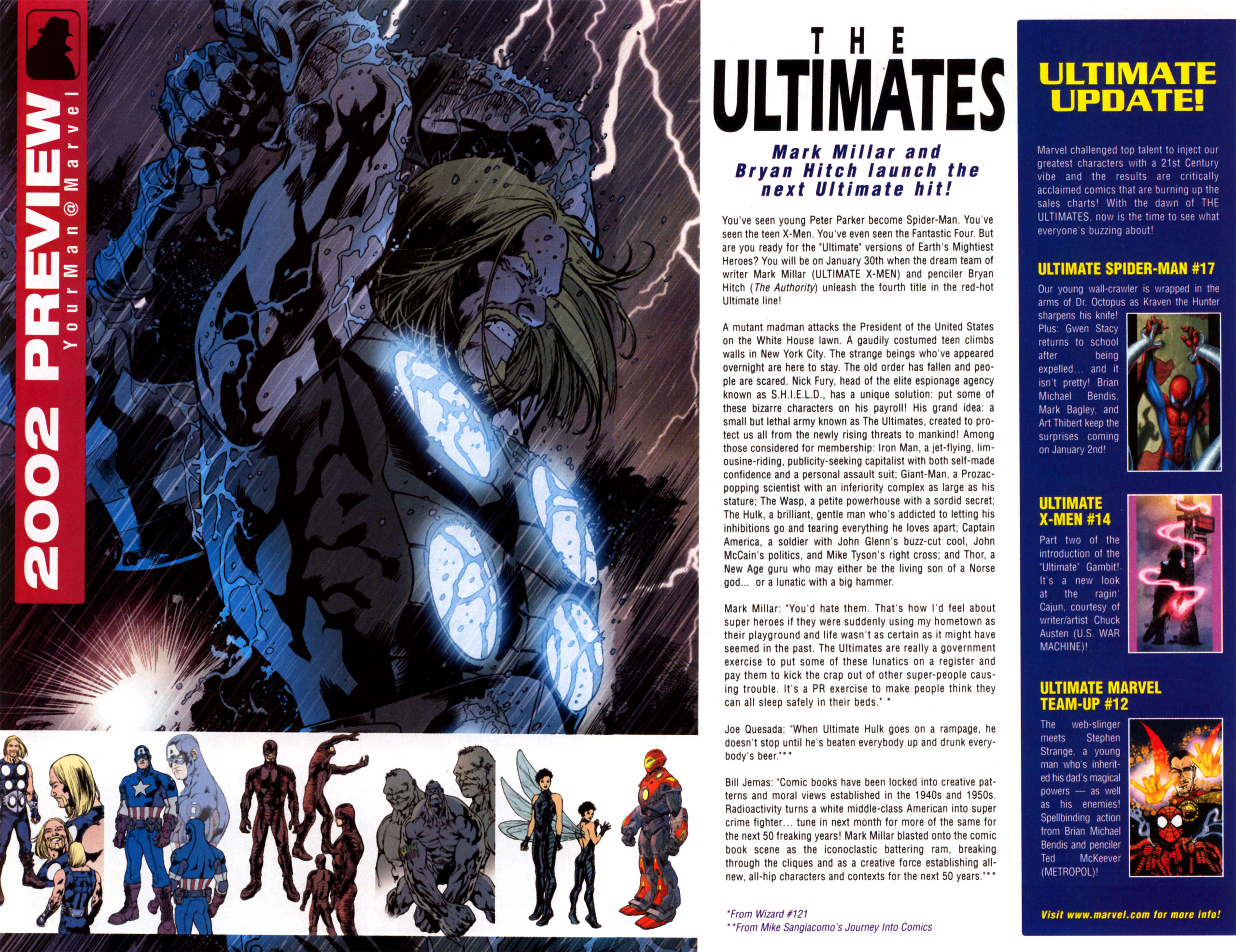 Read online Ultimate Marvel Team-Up comic -  Issue #11 - 34